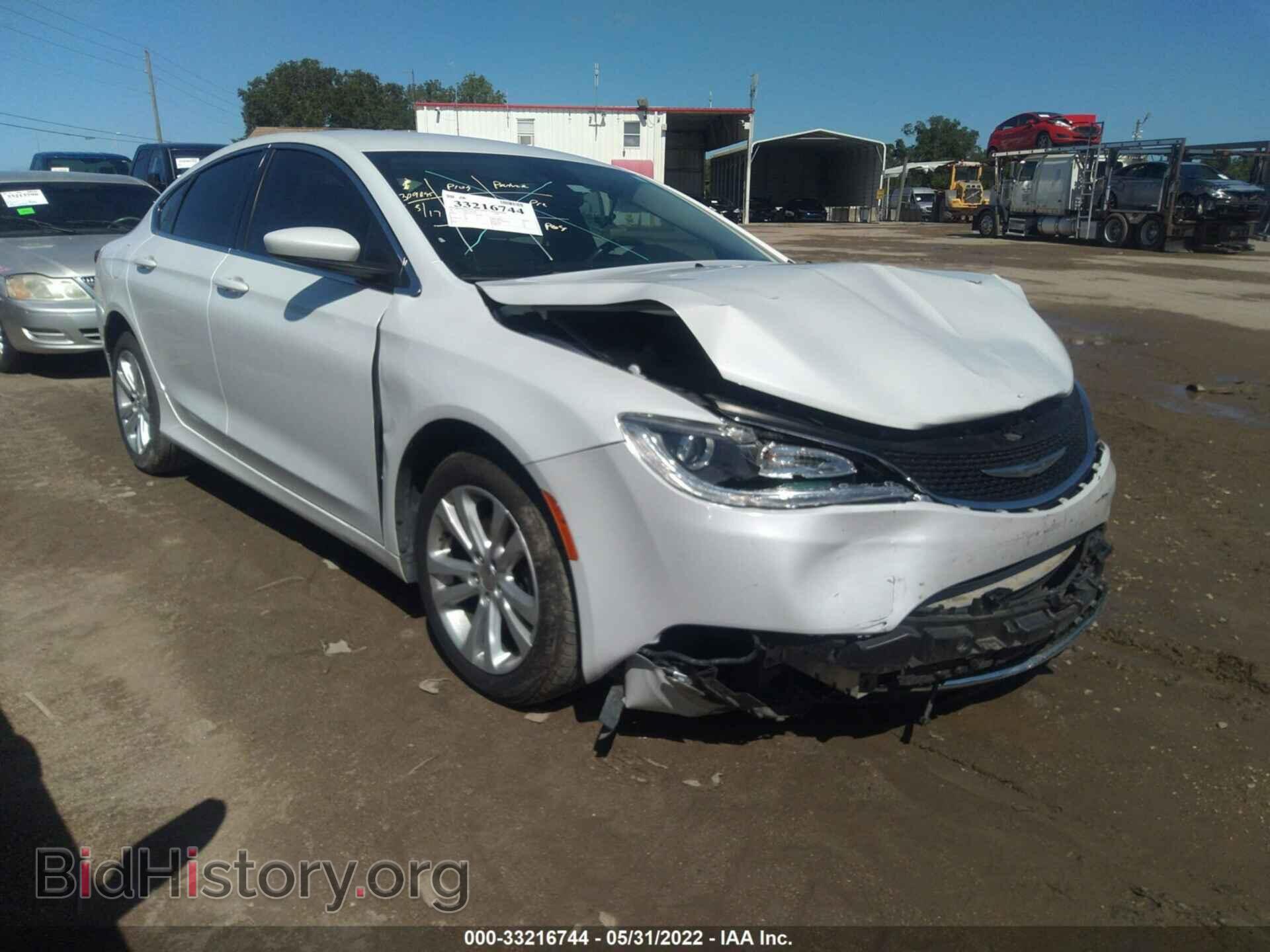 Фотография 1C3CCCAB8FN555834 - CHRYSLER 200 2015