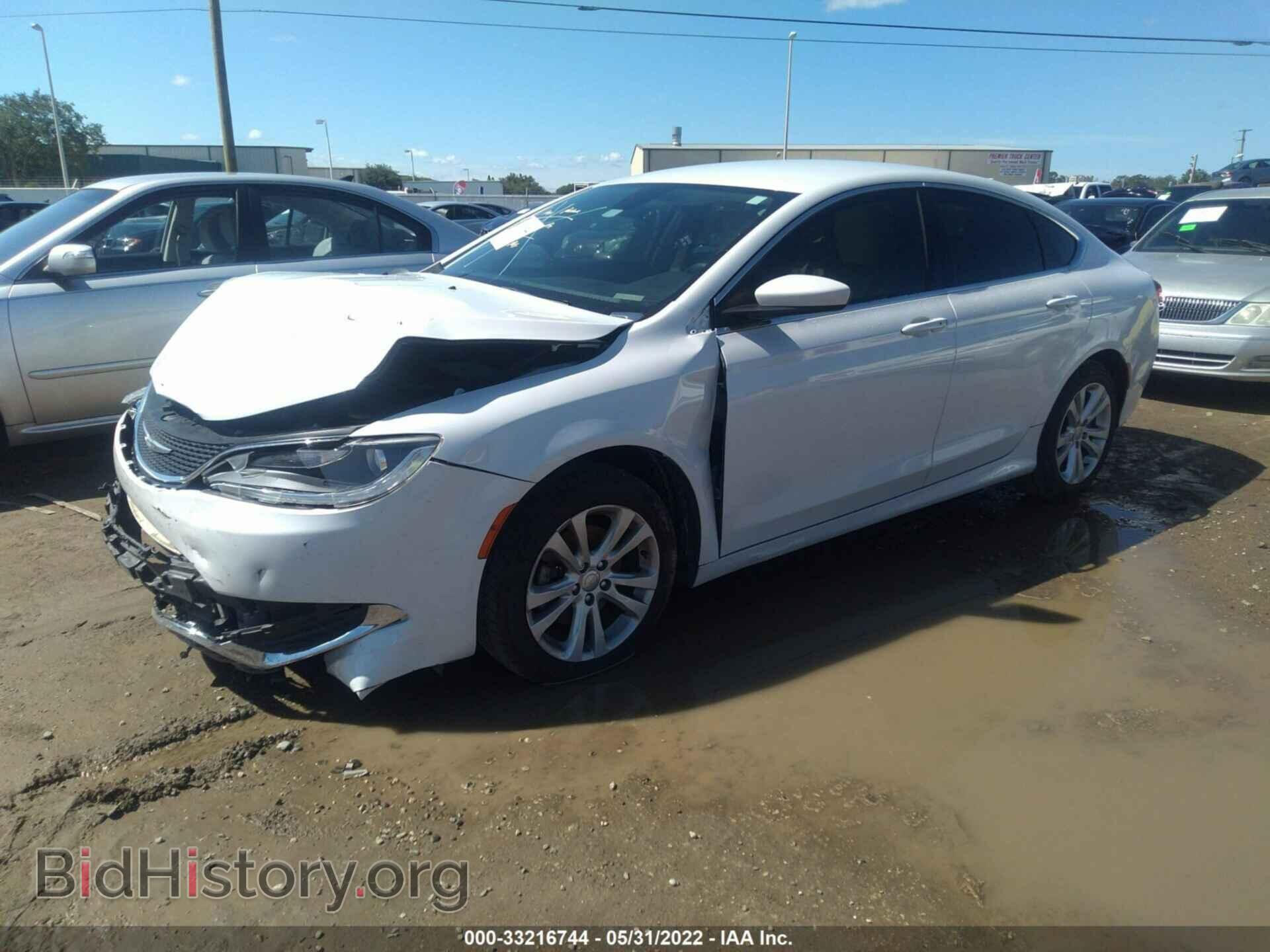 2015 CHRYSLER 200 - VIN: 1C3CCCAB8FN555834 - Фото 2