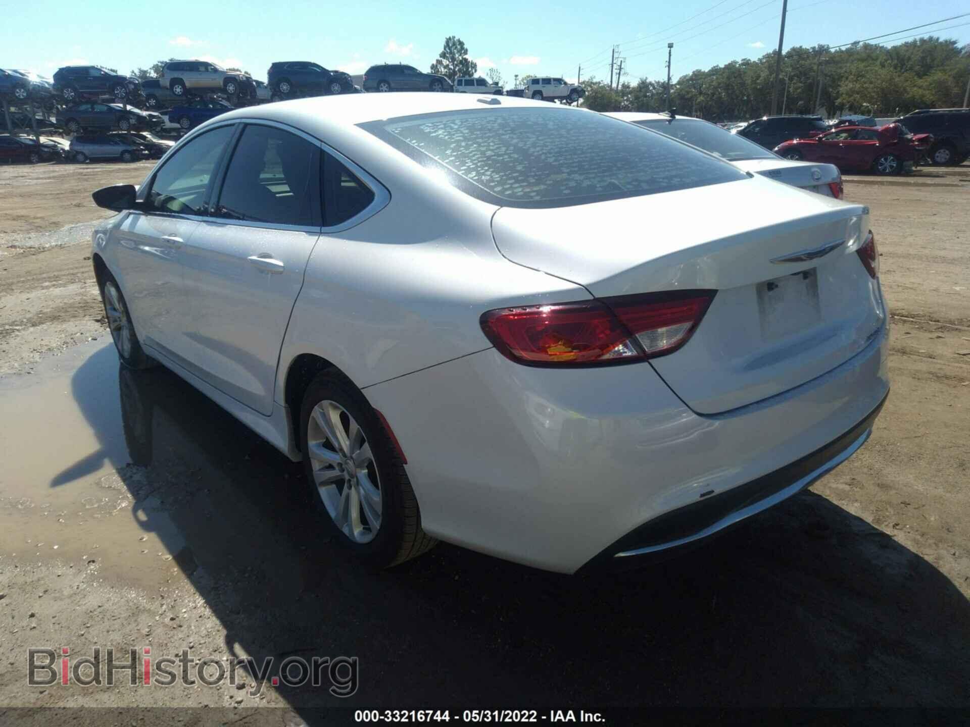 2015 CHRYSLER 200 - VIN: 1C3CCCAB8FN555834 - Фото 3