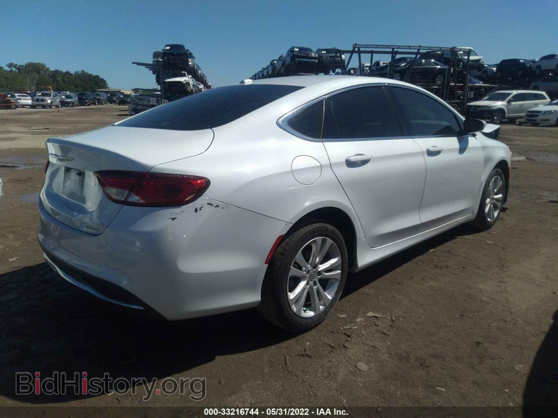 2015 CHRYSLER 200 - VIN: 1C3CCCAB8FN555834 - Фото 4