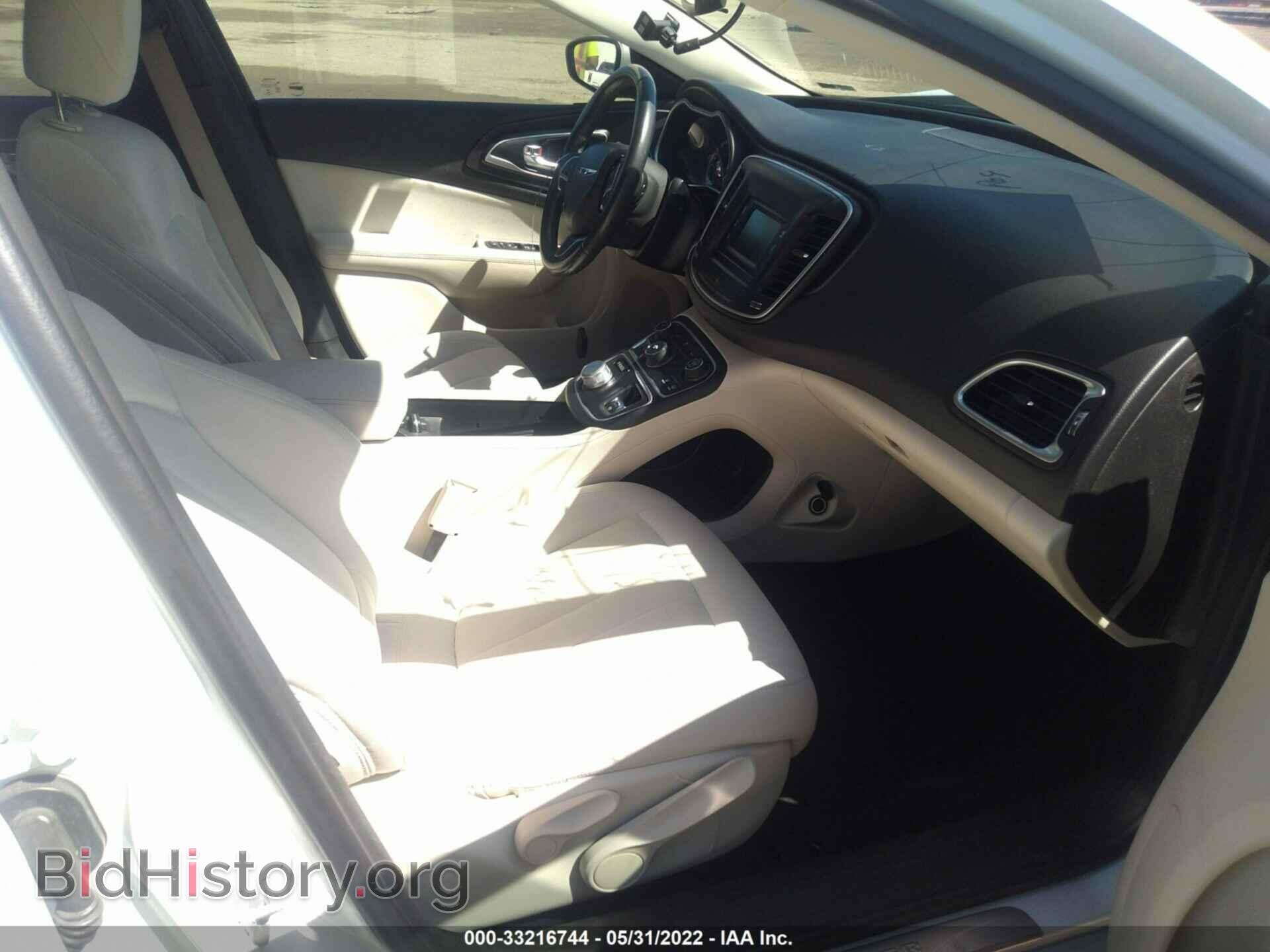 2015 CHRYSLER 200 - VIN: 1C3CCCAB8FN555834 - Фото 5