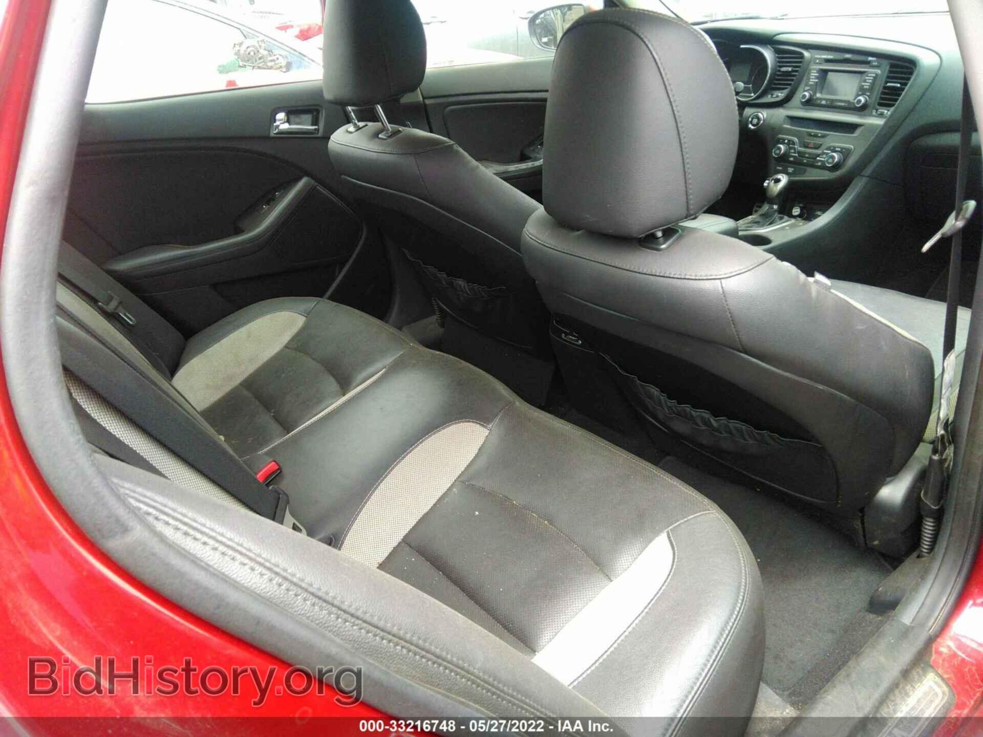 2012 KIA OPTIMA - VIN: 5XXGR4A6XCG013338 - Фото 8