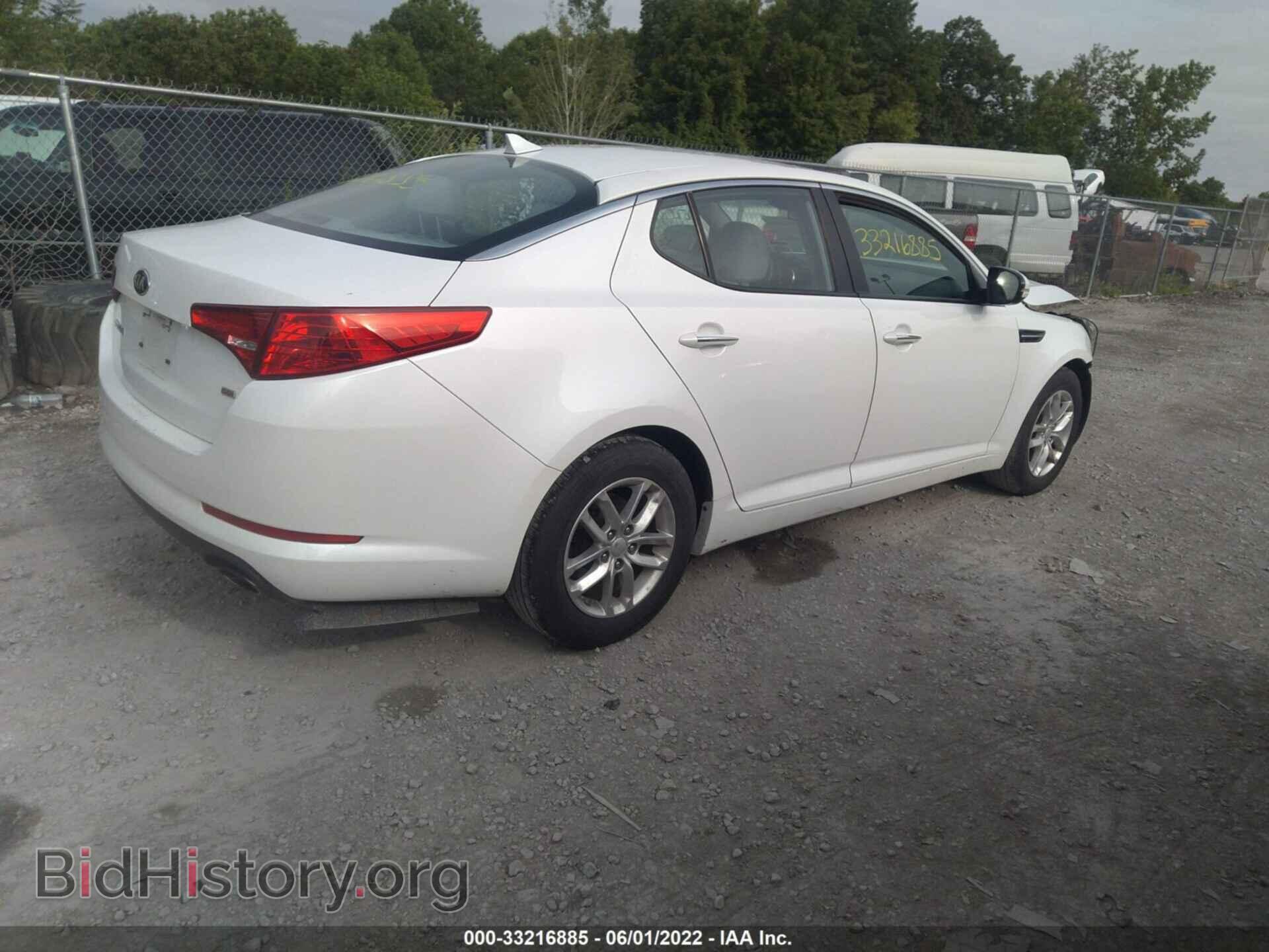 2013 KIA OPTIMA - VIN: KNAGM4A73D5306234 - Фото 4