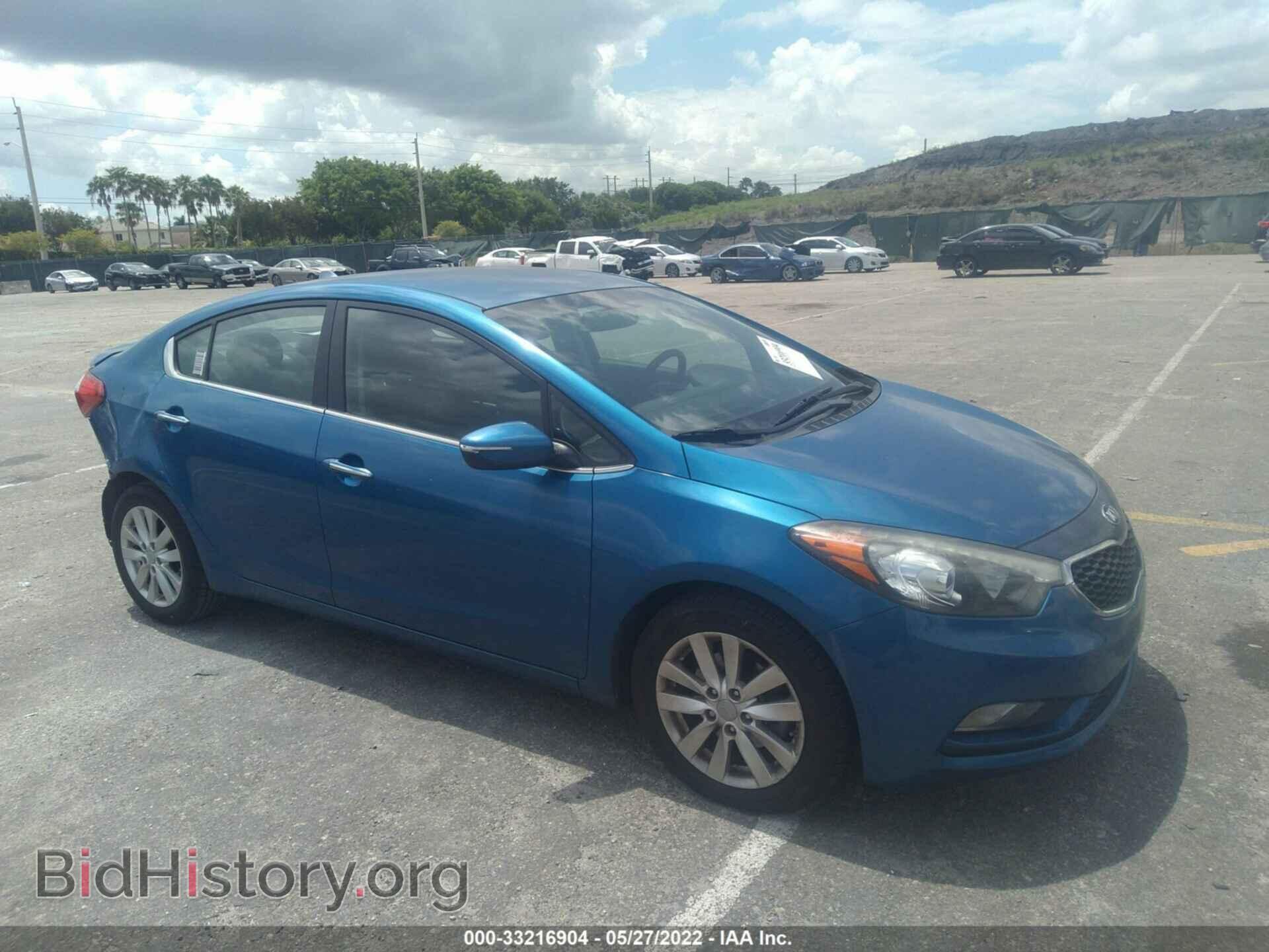 Photo KNAFX4A83E5154775 - KIA FORTE 2014