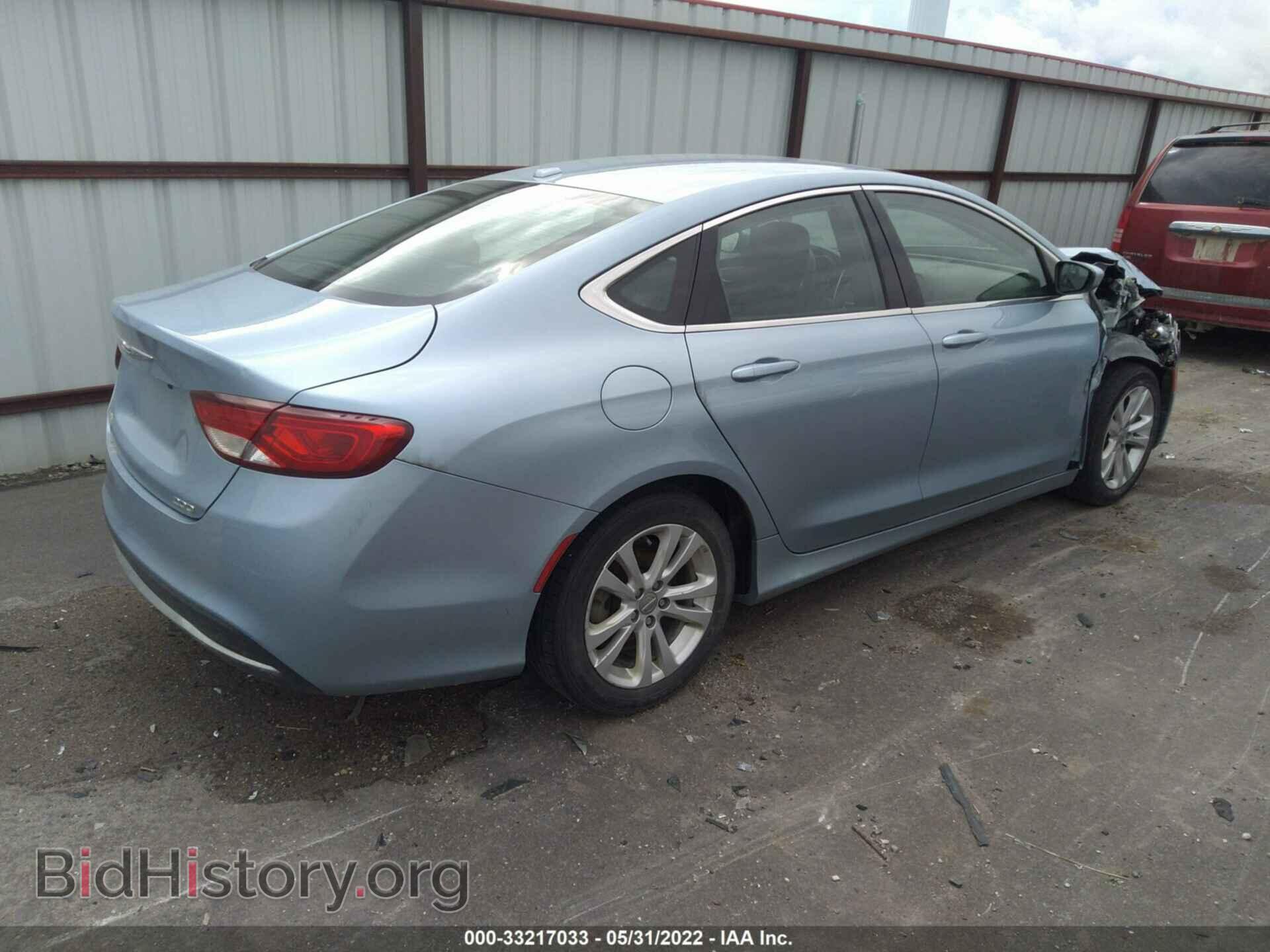 2015 CHRYSLER 200 - VIN: 1C3CCCAB7FN680436 - Фото 4