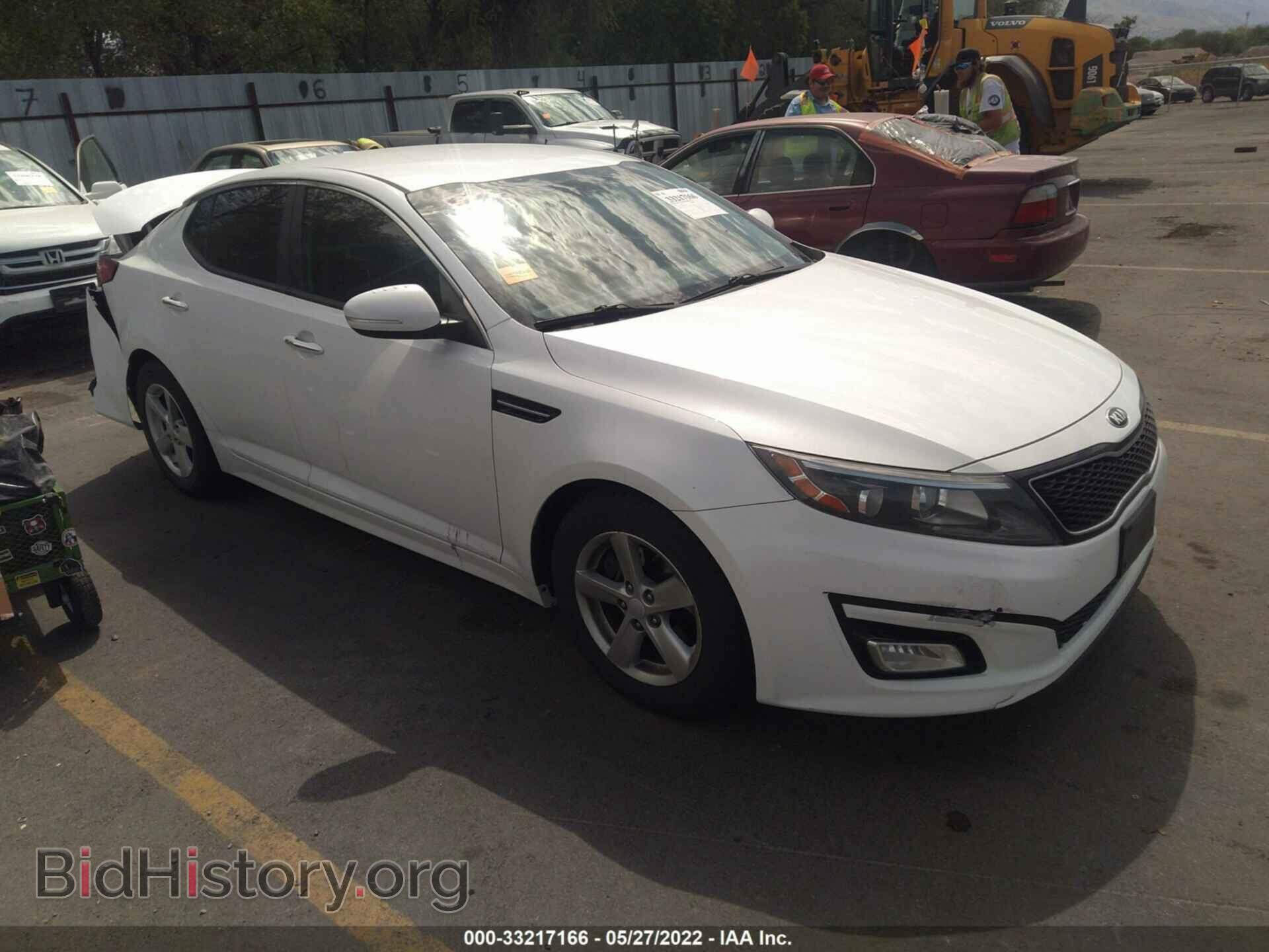 Фотография KNAGM4A78F5605155 - KIA OPTIMA 2015