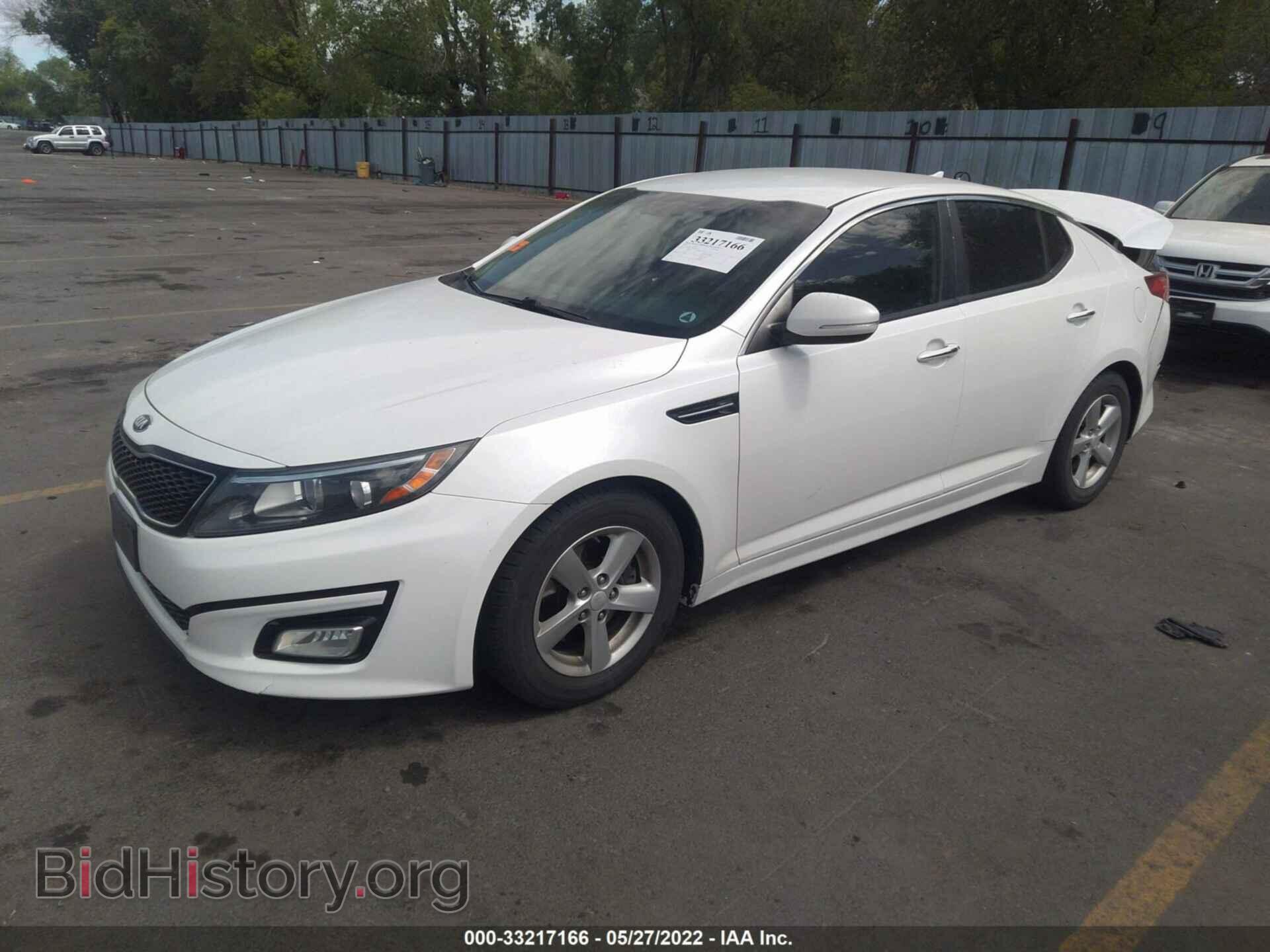 2015 KIA OPTIMA - VIN: KNAGM4A78F5605155 - Фото 2