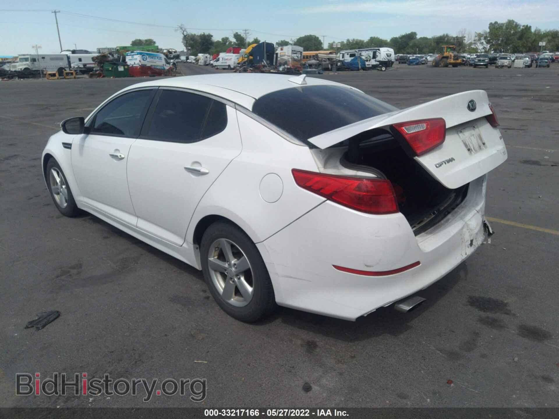 2015 KIA OPTIMA - VIN: KNAGM4A78F5605155 - Фото 3