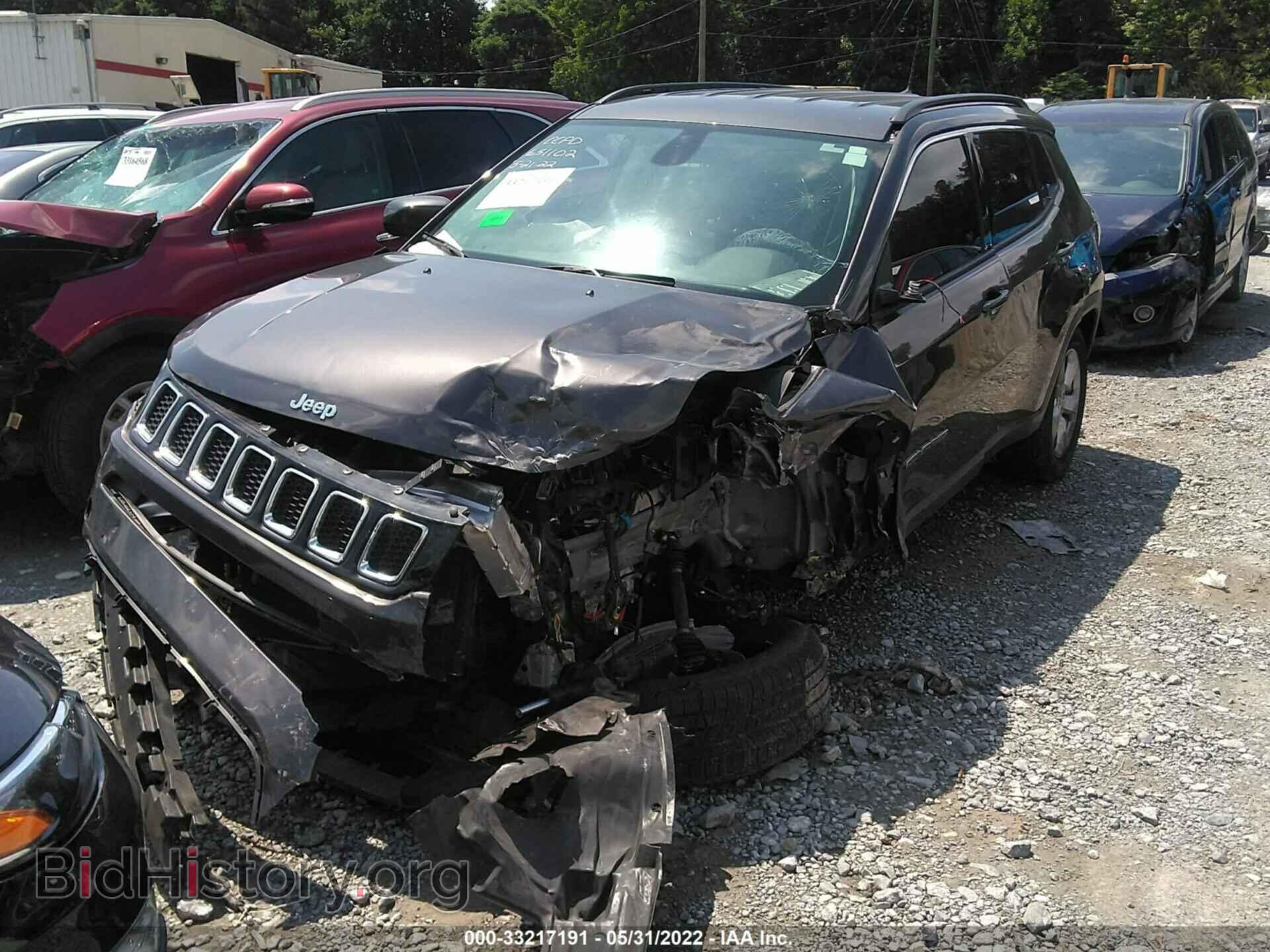 2019 JEEP COMPASS - VIN: 3C4NJDBB8KT651102 - Фото 2