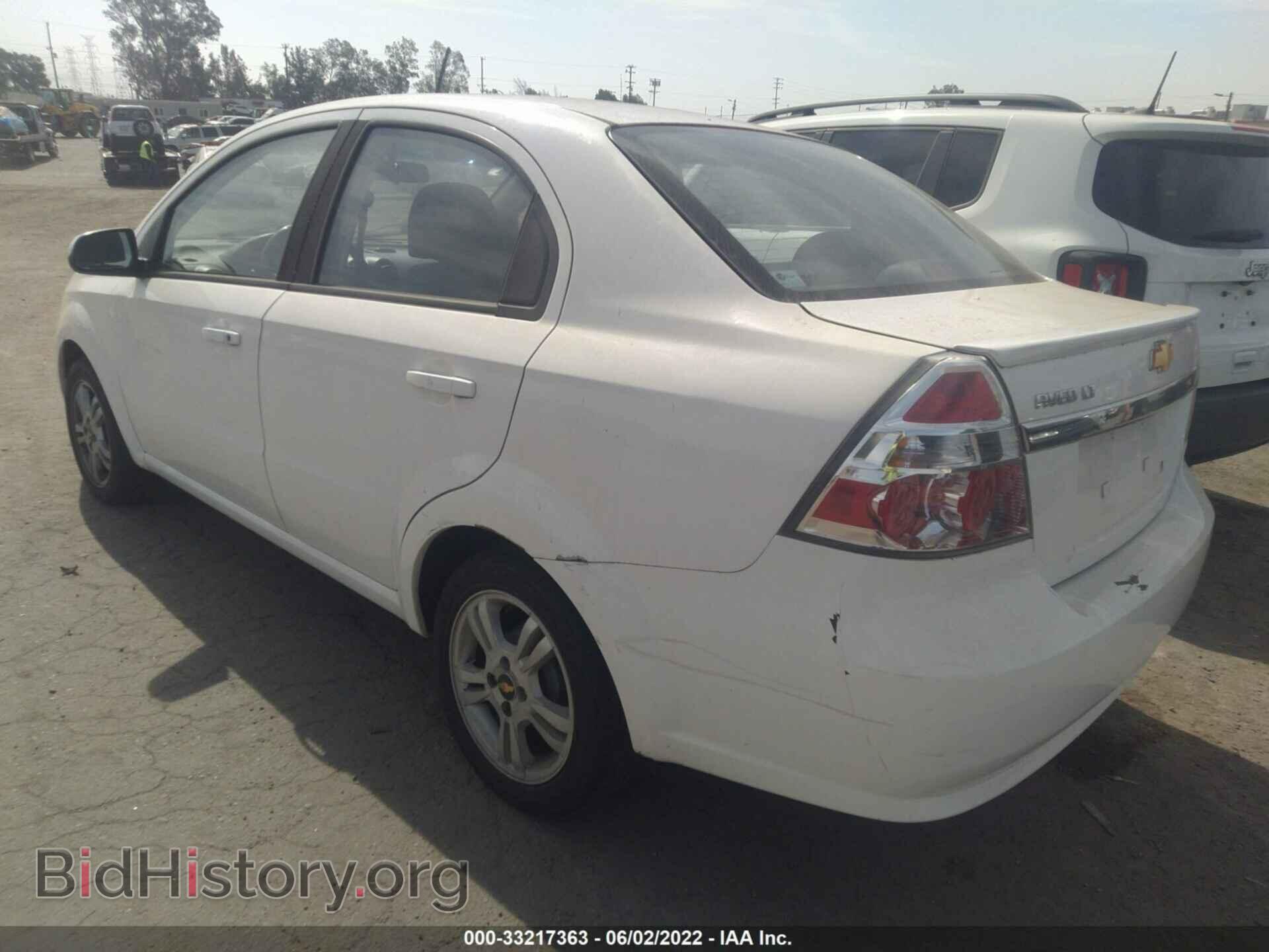 2010 CHEVROLET AVEO - VIN: KL1TD5DE7AB082536 - Фото 3