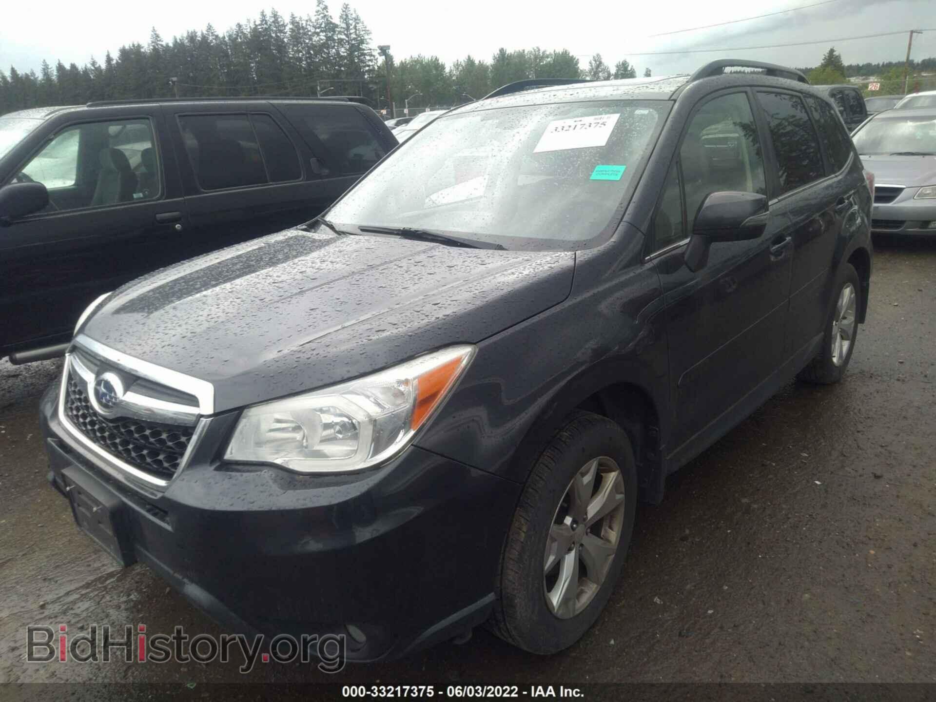 2014 SUBARU FORESTER - VIN: JF2SJAPC4EH549416 - Фото 2