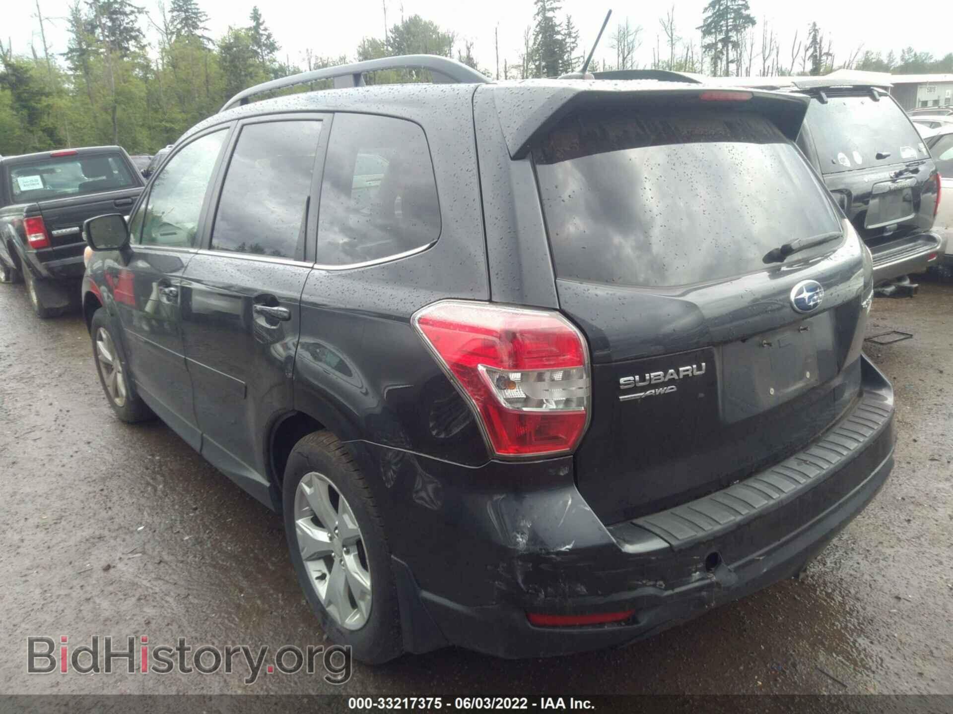2014 SUBARU FORESTER - VIN: JF2SJAPC4EH549416 - Фото 3