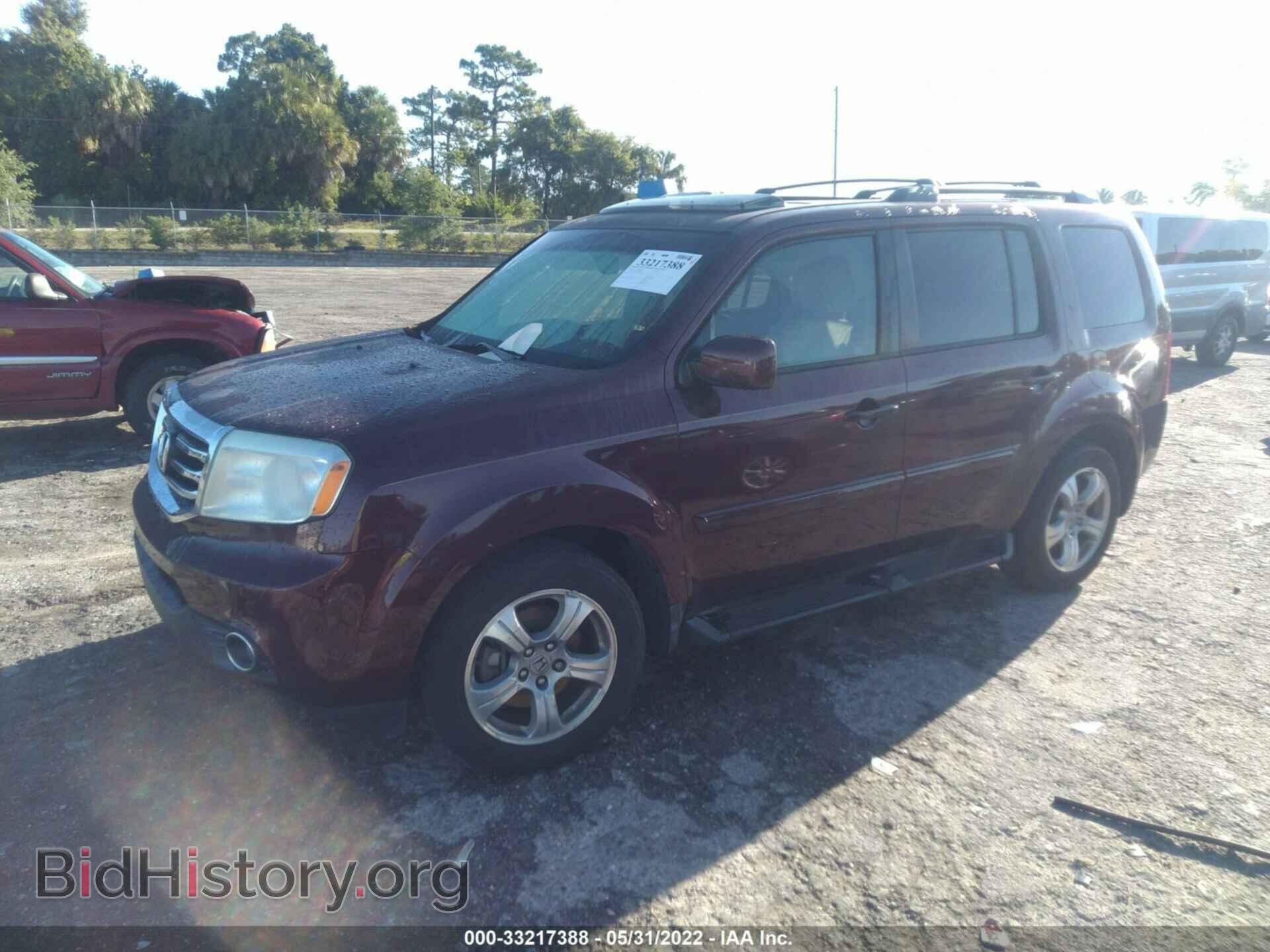 2012 HONDA PILOT - VIN: 5FNYF3H52CB018718 - Фото 2