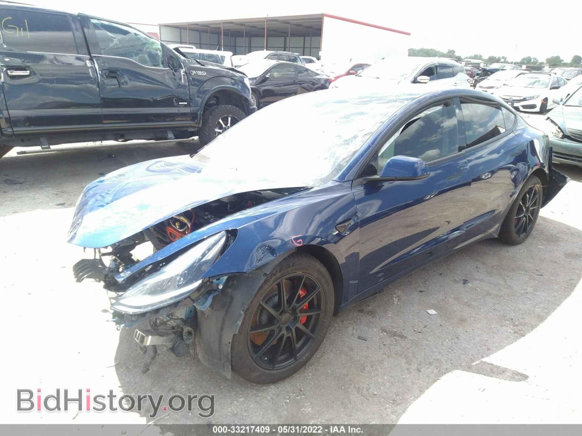 2021 TESLA MODEL 3 - VIN: 5YJ3E1ECXMF991268 - Photo 2