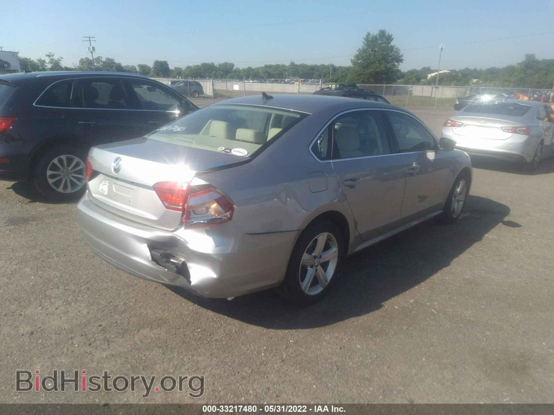 2012 VOLKSWAGEN PASSAT - VIN: 1VWBP7A37CC080502 - Фото 4