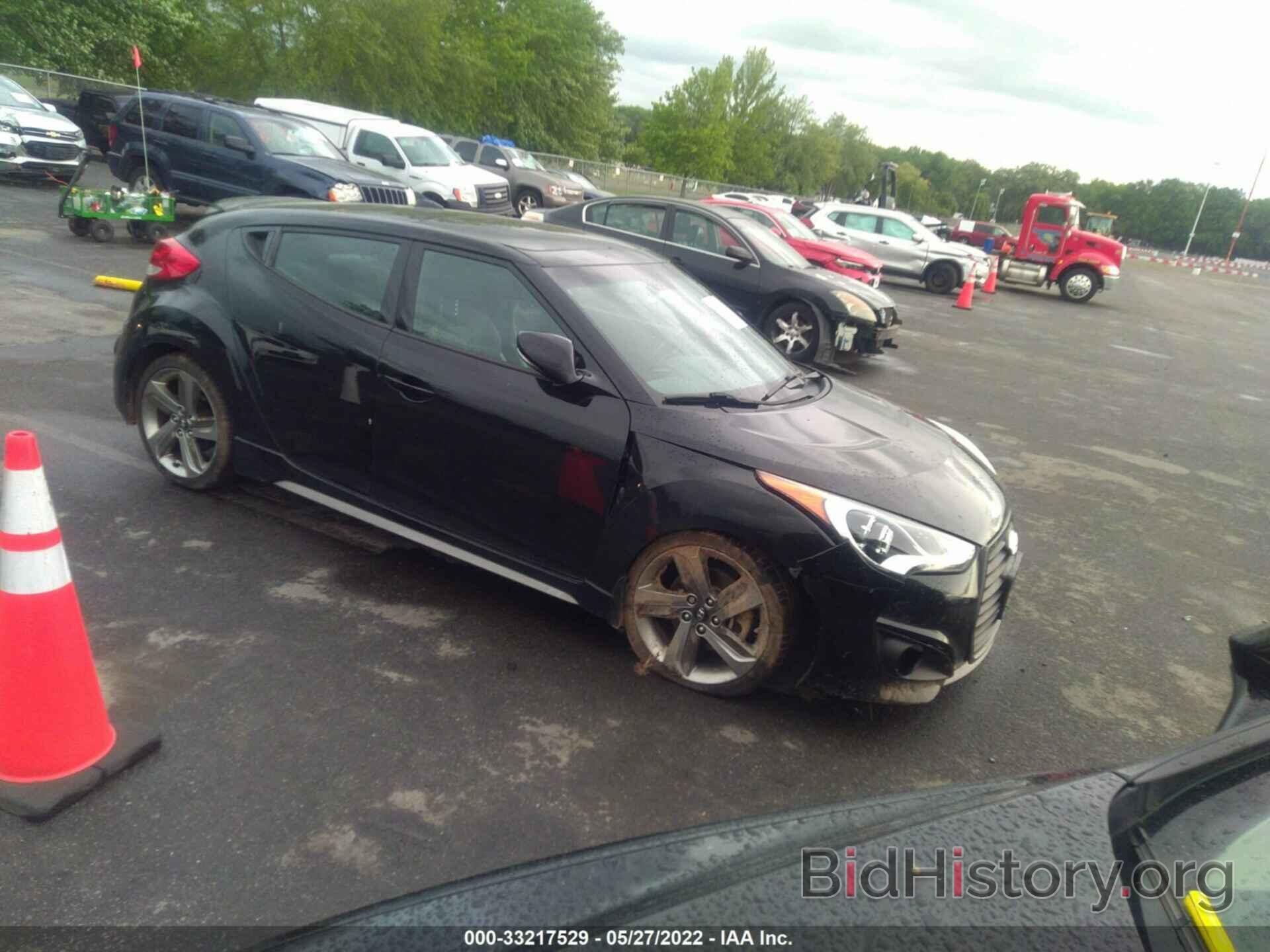 Photo KMHTC6AE2EU198934 - HYUNDAI VELOSTER 2014