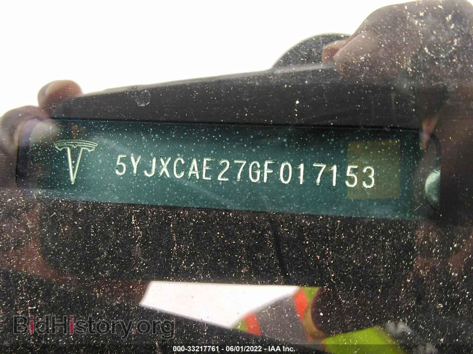 2016 TESLA MODEL X - VIN: 5YJXCAE27GF017153 - Фото 9