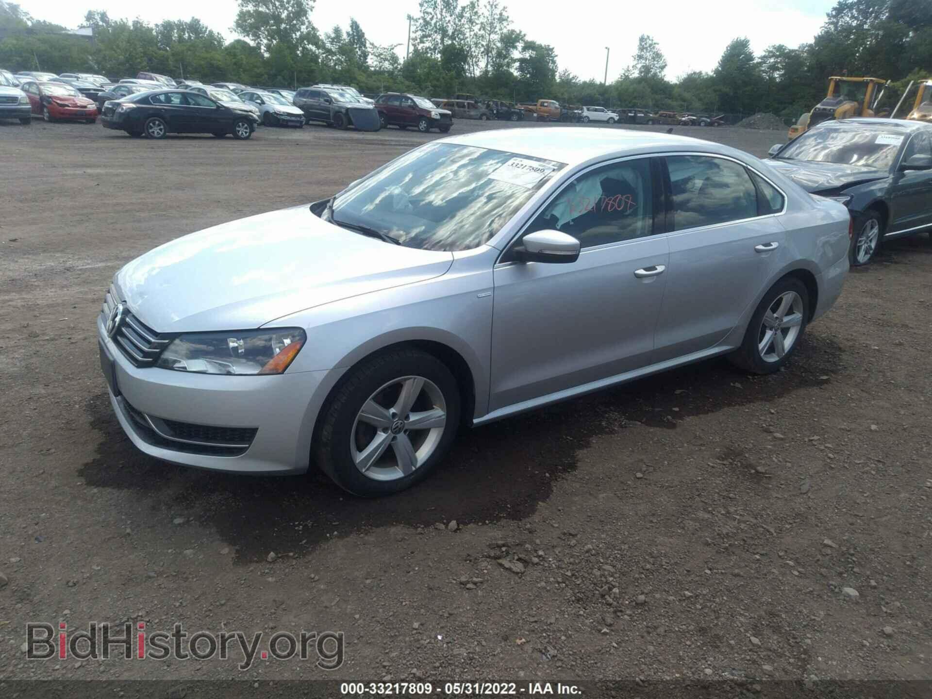 2014 VOLKSWAGEN PASSAT - VIN: 1VWAT7A34EC056314 - Фото 2