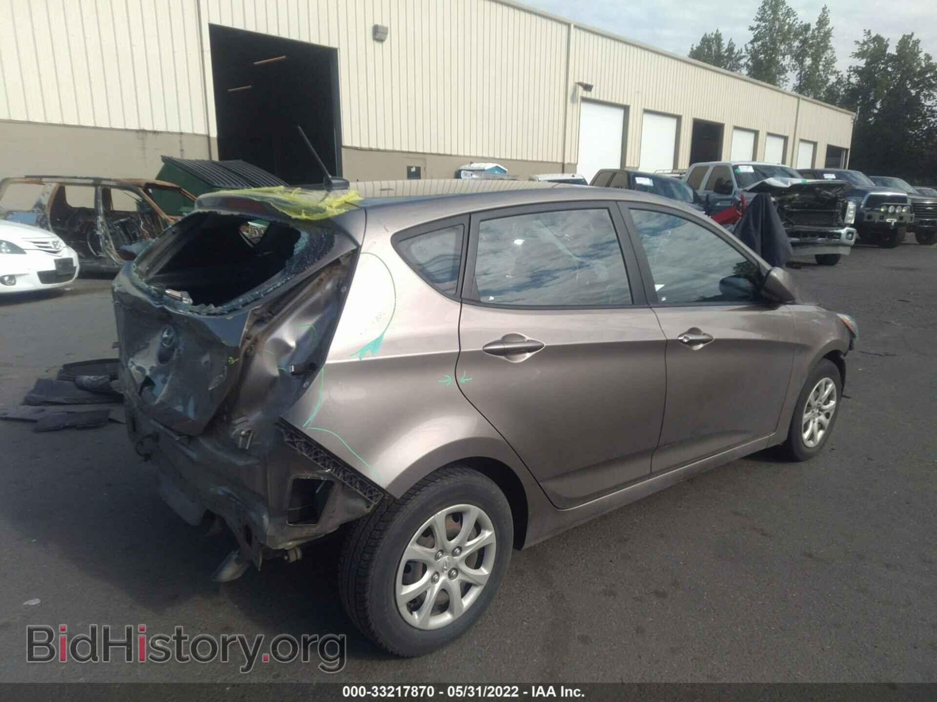 2014 HYUNDAI ACCENT - VIN: KMHCT5AE1EU142848 - Фото 4