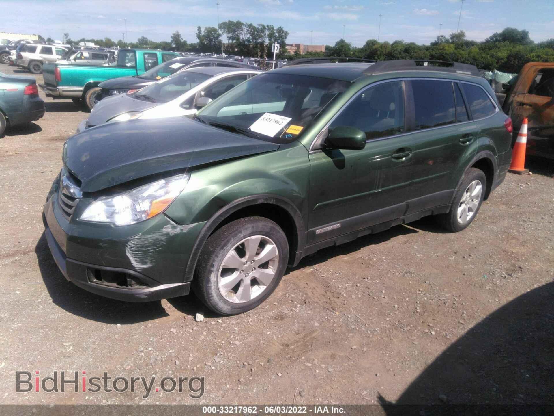 2011 SUBARU OUTBACK - VIN: 4S4BRBLC5B3415747 - Фото 2