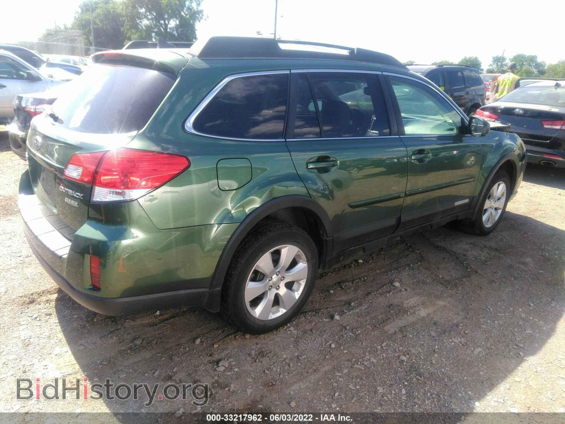 2011 SUBARU OUTBACK - VIN: 4S4BRBLC5B3415747 - Фото 4