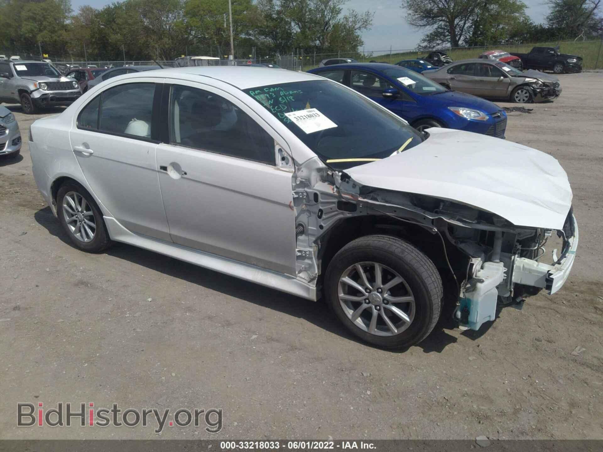 Photo JA32V2FW7GU003755 - MITSUBISHI LANCER 2016