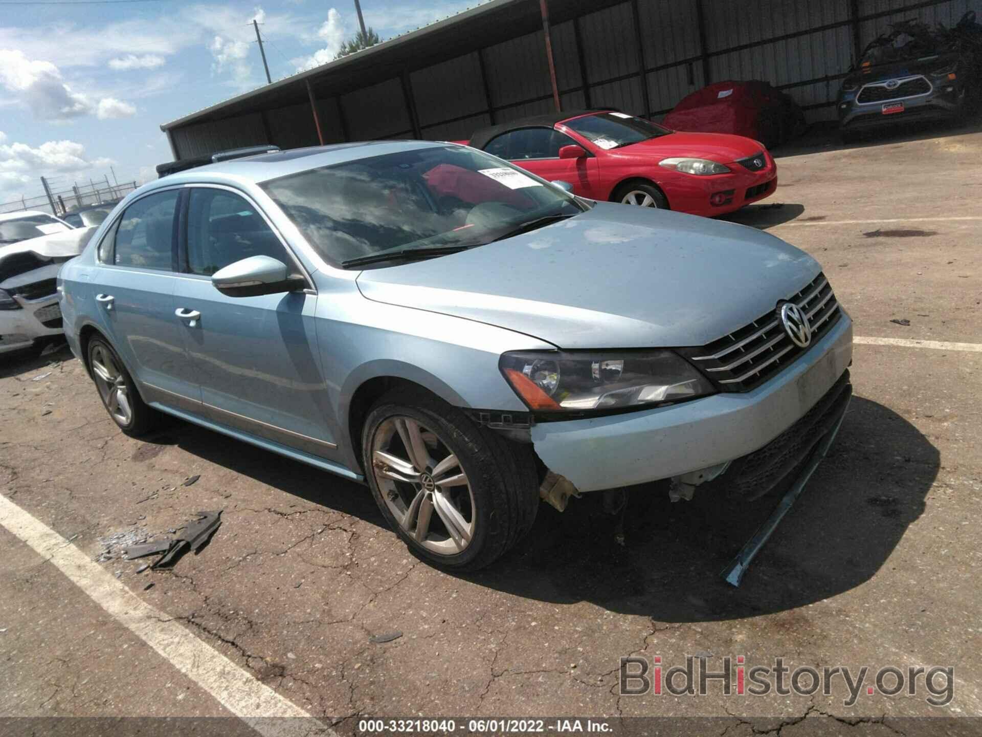 Photo 1VWCN7A35CC043698 - VOLKSWAGEN PASSAT 2012