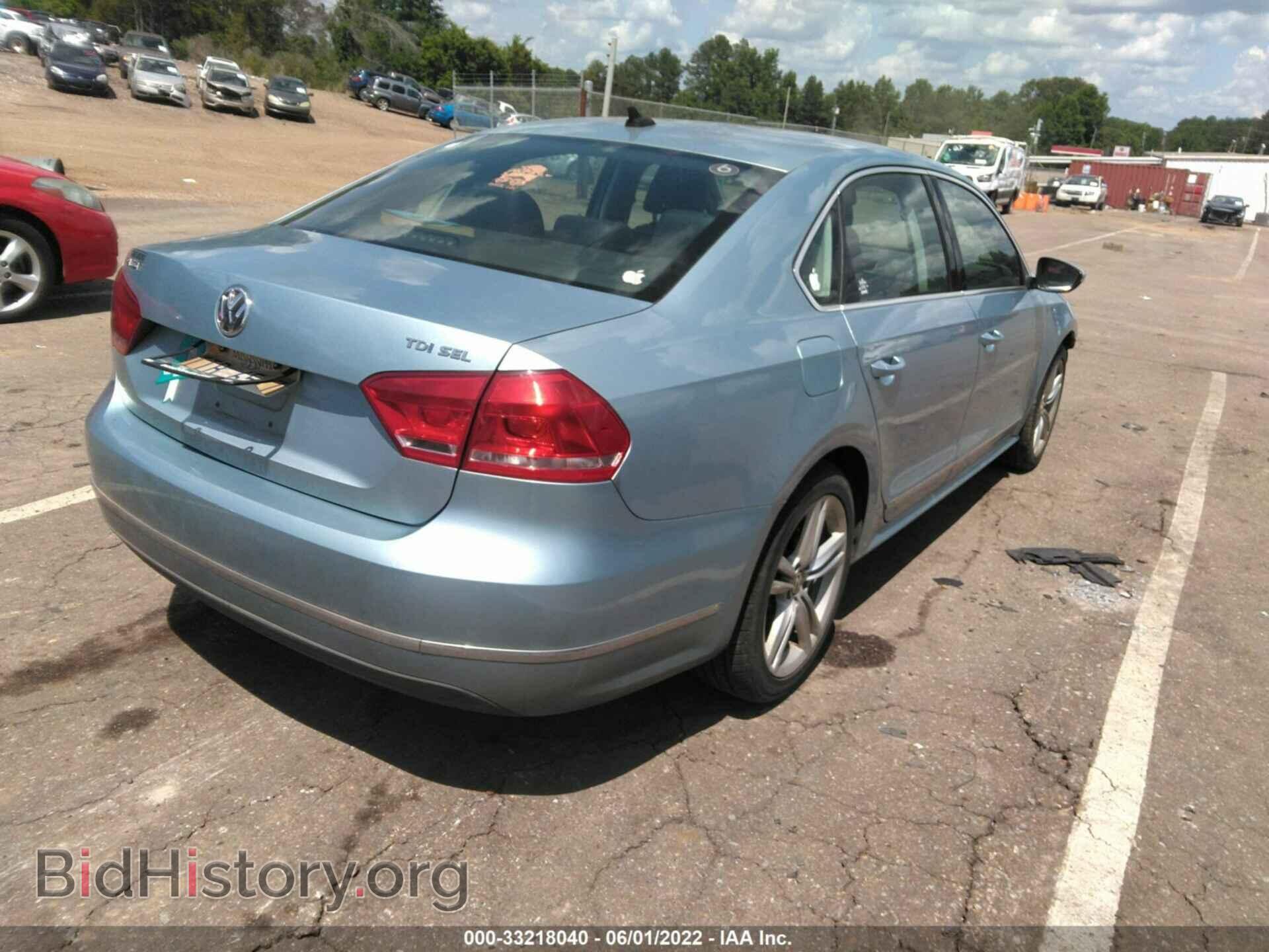 2012 VOLKSWAGEN PASSAT - VIN: 1VWCN7A35CC043698 - Фото 4