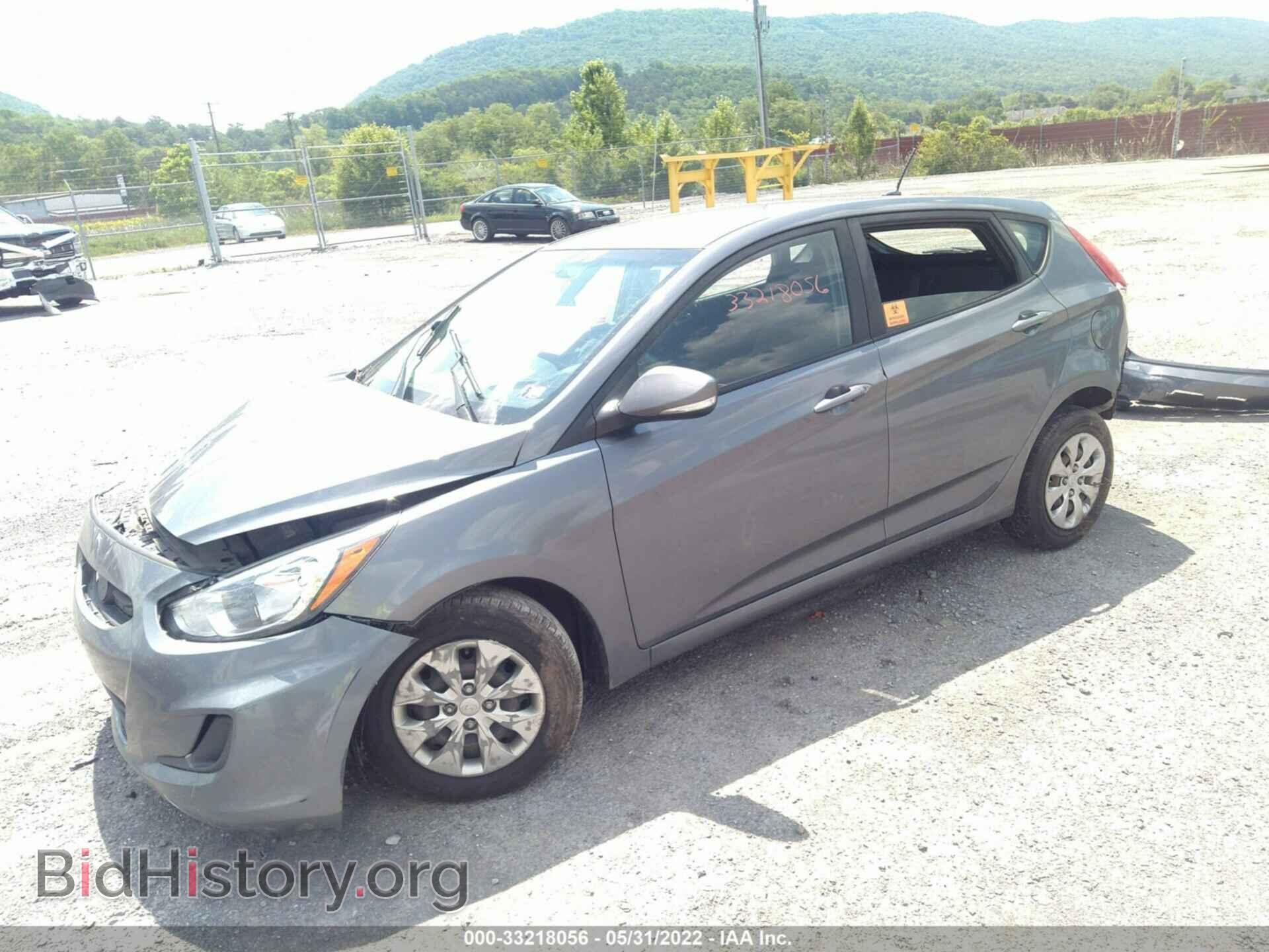 2017 HYUNDAI ACCENT - VIN: KMHCT5AE2HU334624 - Фото 2