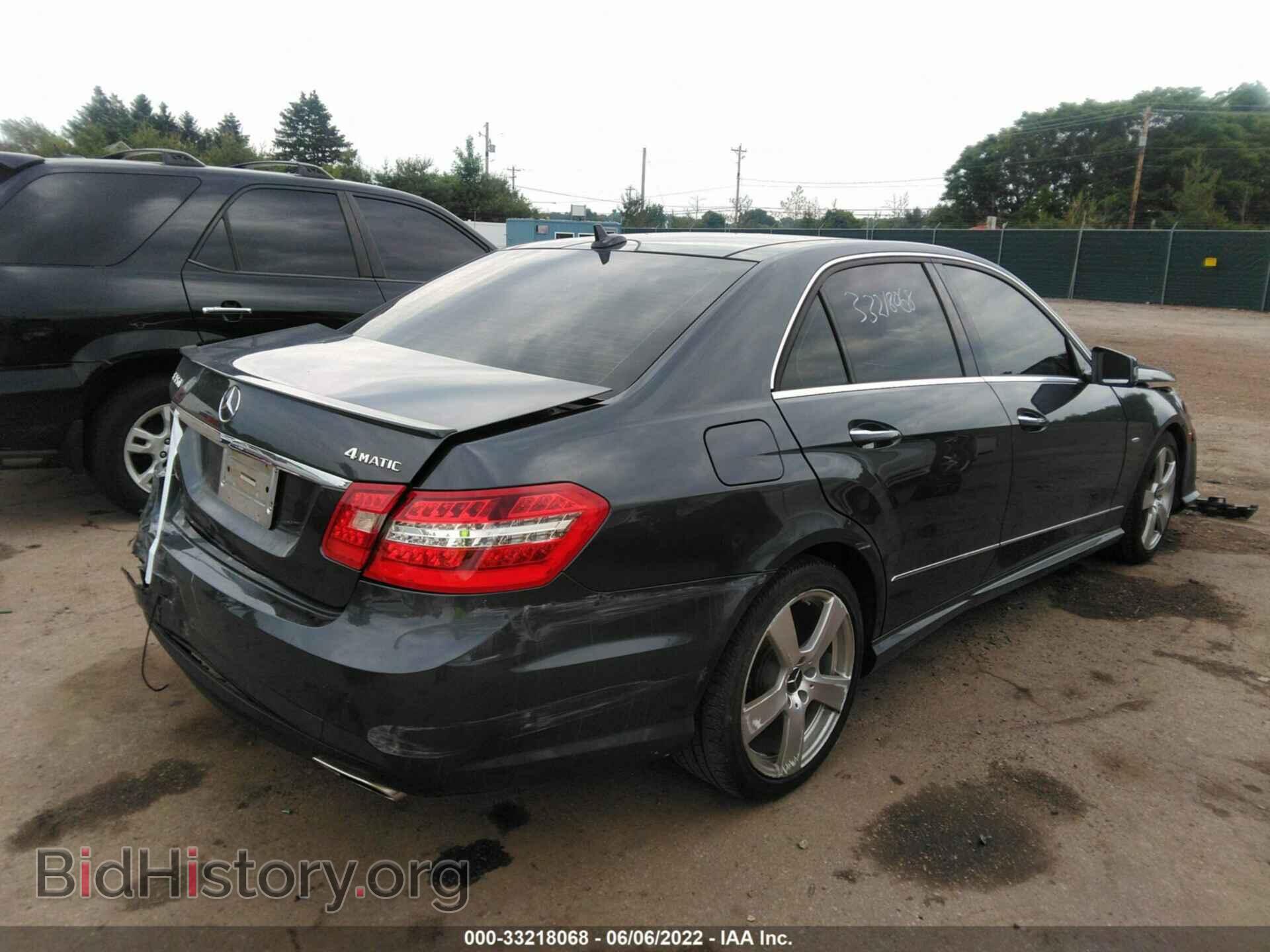 2012 MERCEDES-BENZ E-CLASS - VIN: WDDHF8JB5CA575988 - Photo 4