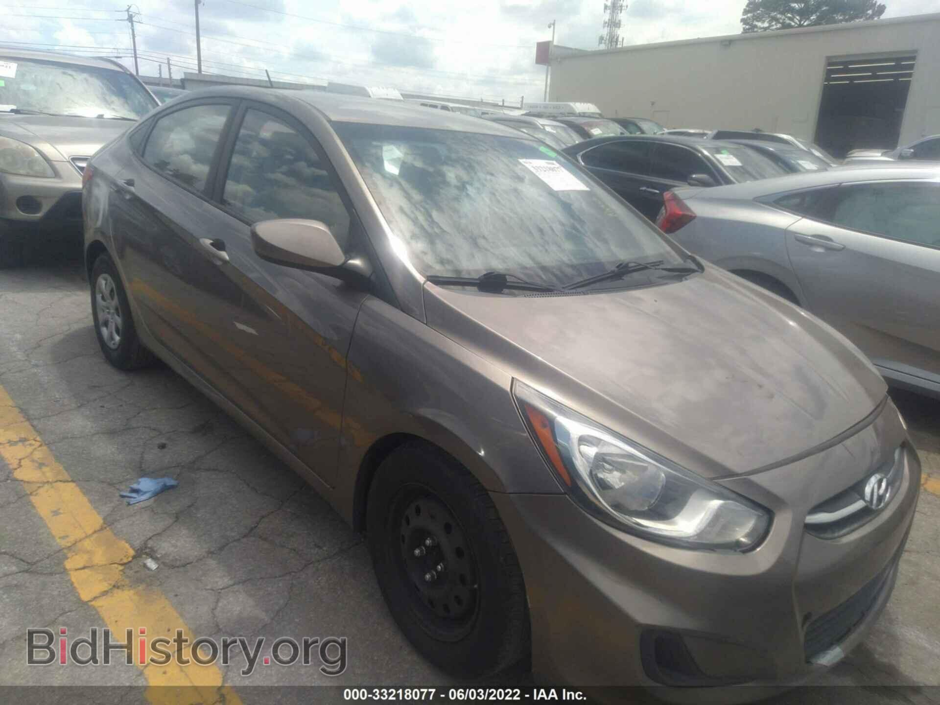 Photo KMHCT4AE6EU663199 - HYUNDAI ACCENT 2014