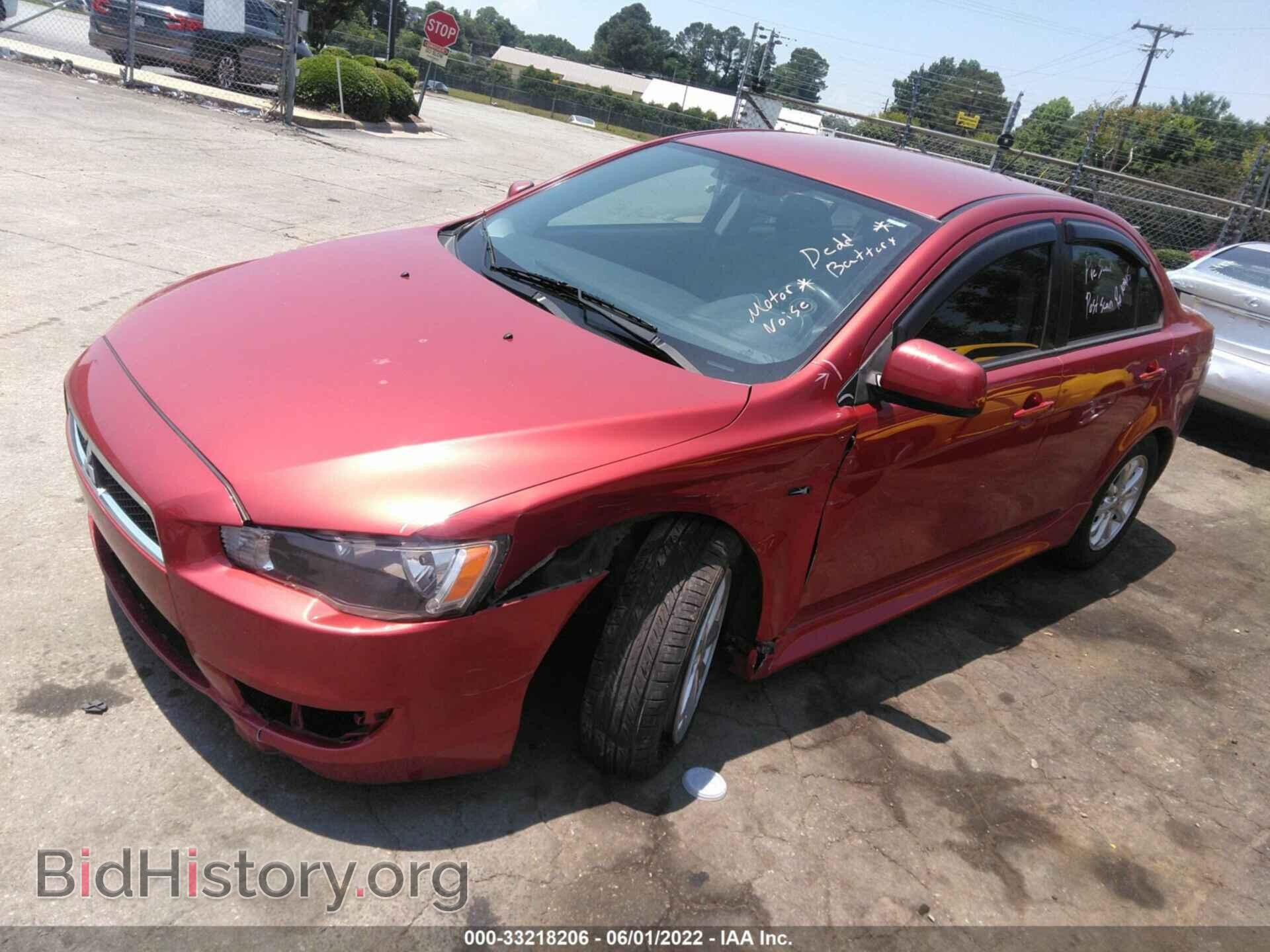 2013 MITSUBISHI LANCER - VIN: JA32U2FU3DU001384 - Фото 2