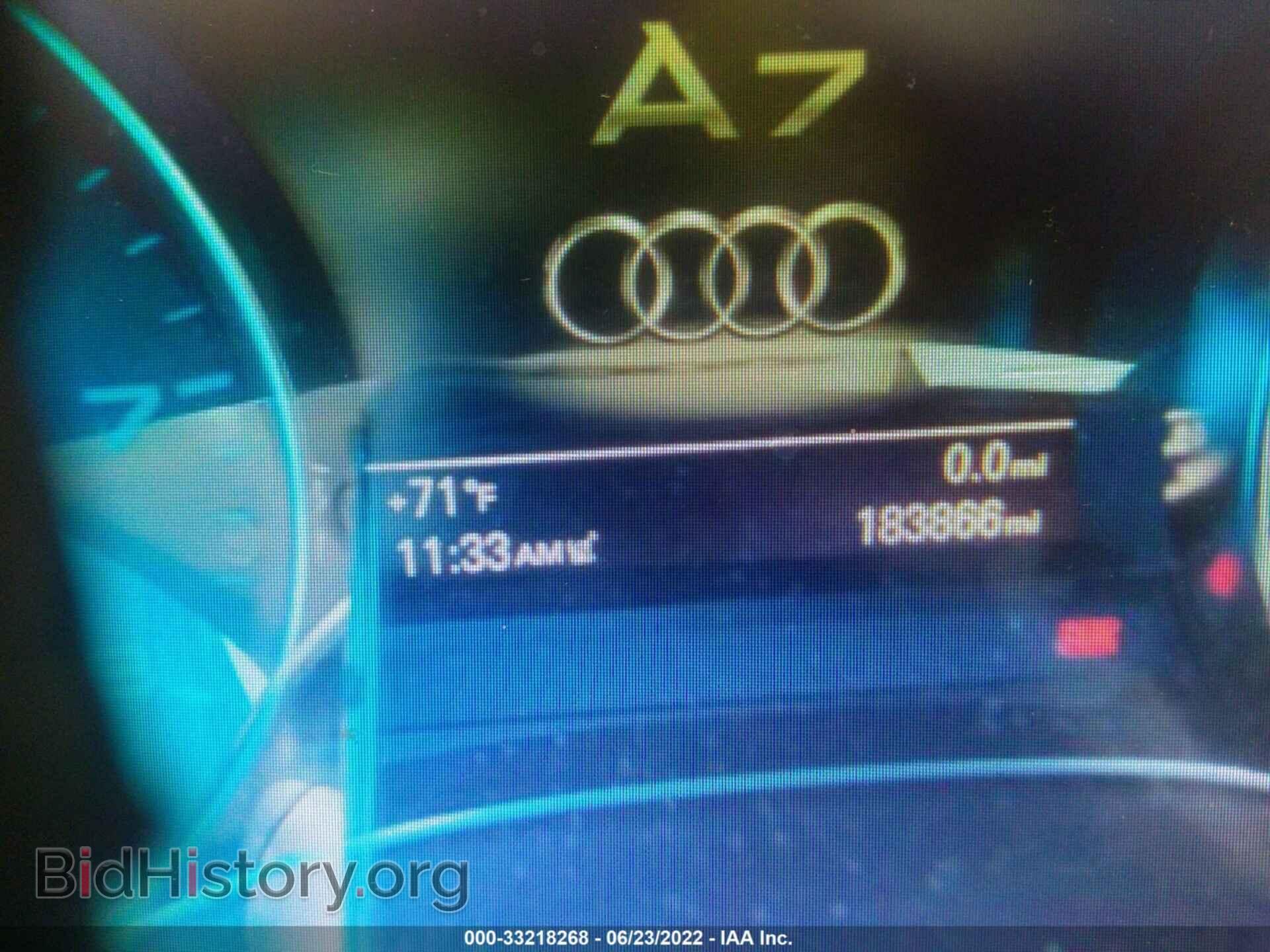 2013 AUDI A7 - VIN: WAU2GAFC5DN022030 - Фото 7