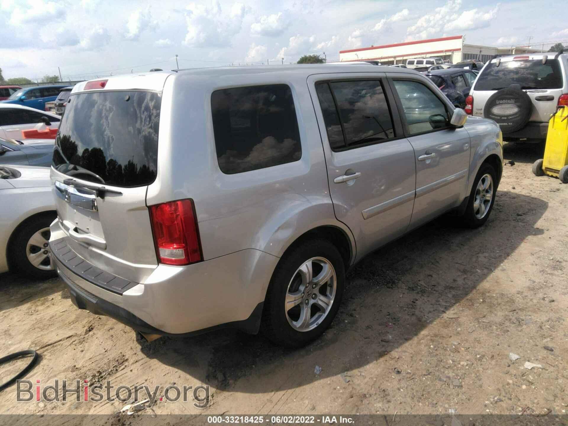 2012 HONDA PILOT - VIN: 5FNYF3H54CB011432 - Фото 4