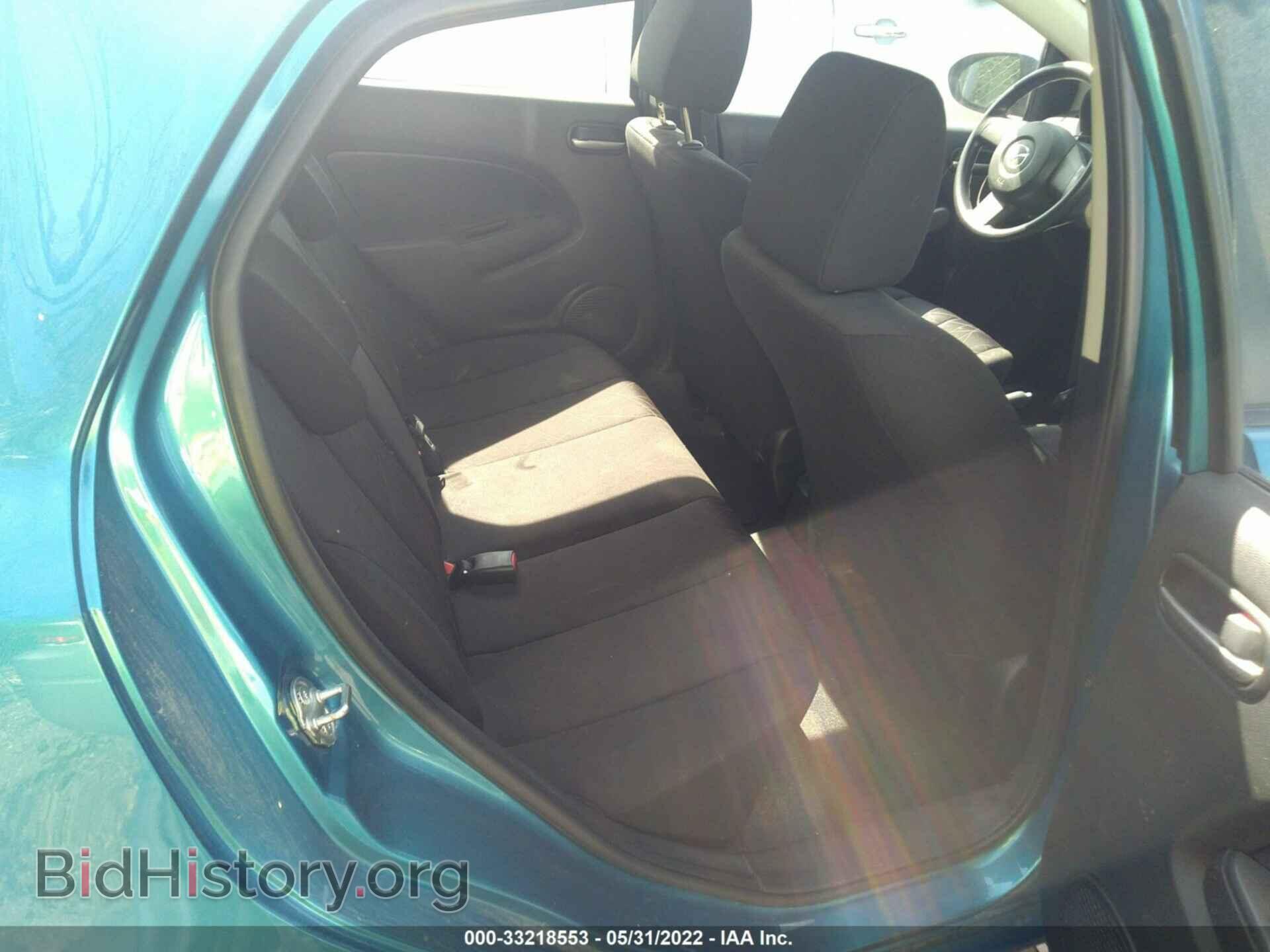 2012 MAZDA MAZDA2 - VIN: JM1DE1KY8C0148588 - Фото 8