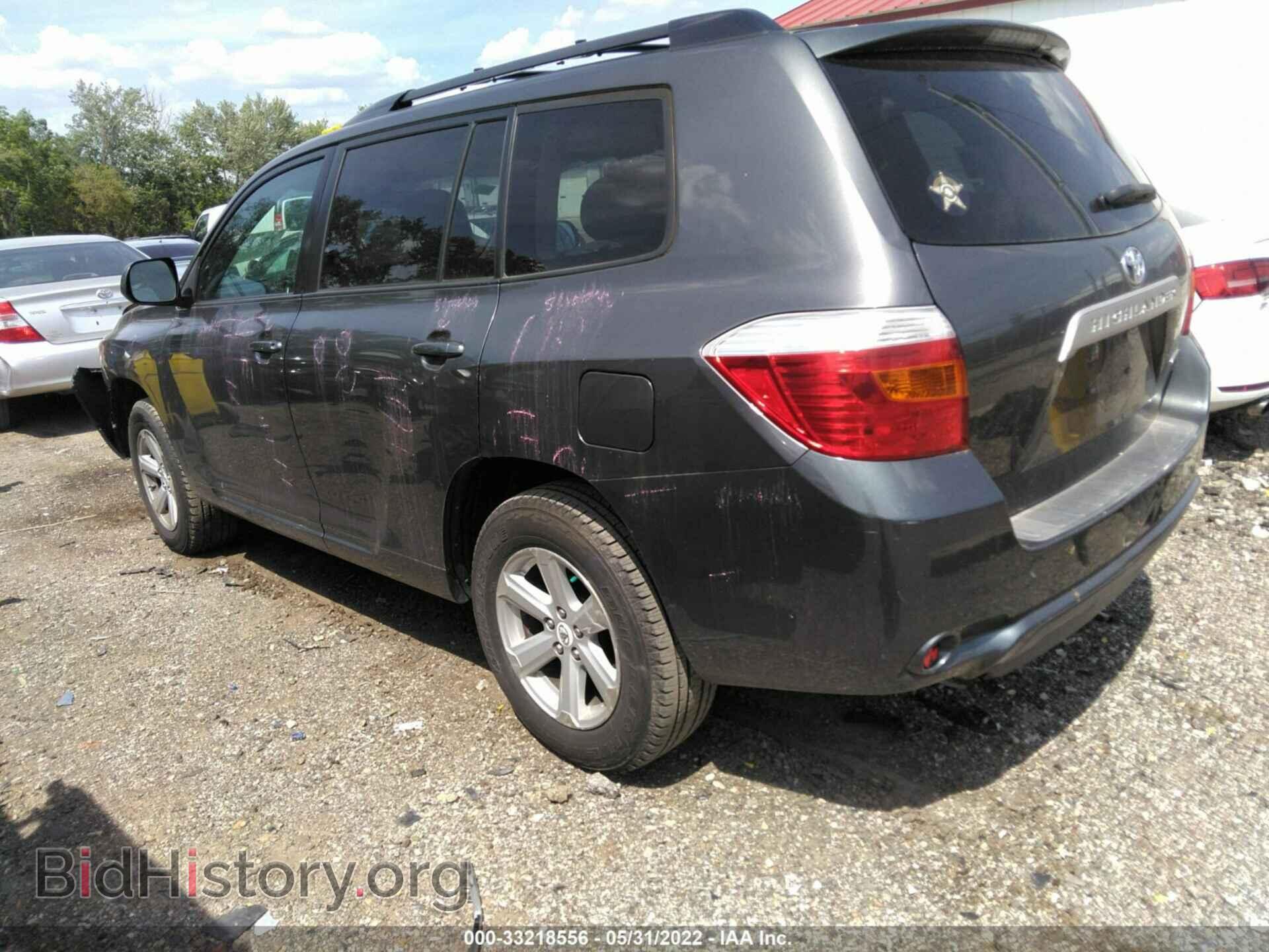 2010 TOYOTA HIGHLANDER - VIN: 5TDBK3EH4AS021077 - Фото 3