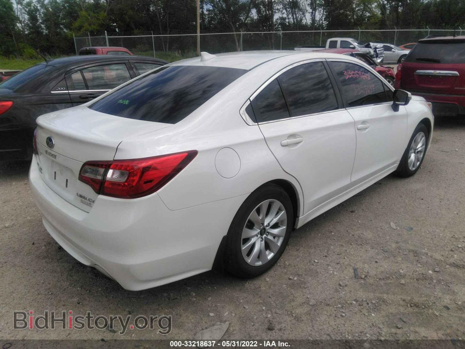 2017 SUBARU LEGACY - VIN: 4S3BNAF64H3067447 - Фото 4