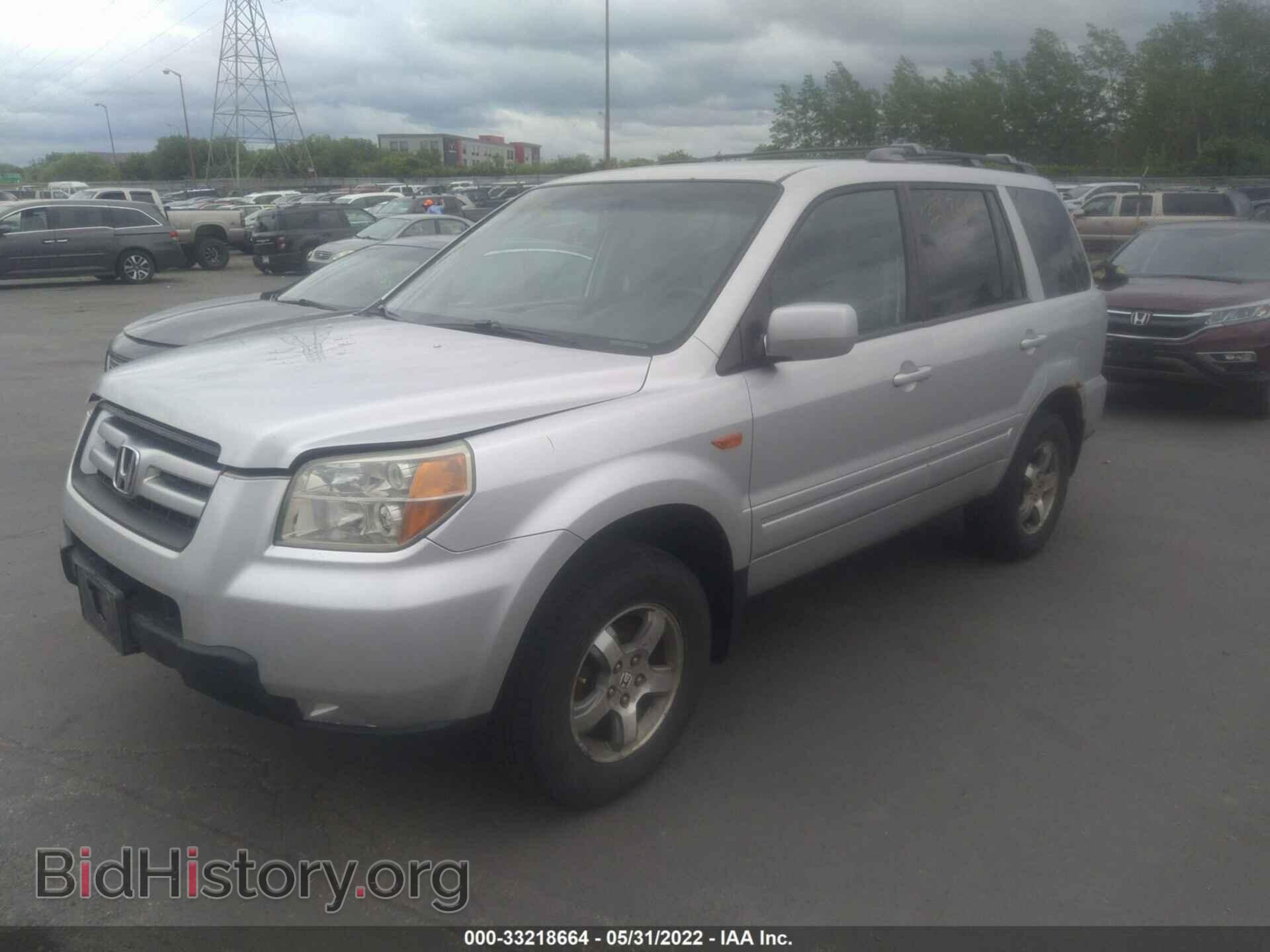 2006 HONDA PILOT - VIN: 2HKYF18456H510984 - Фото 2