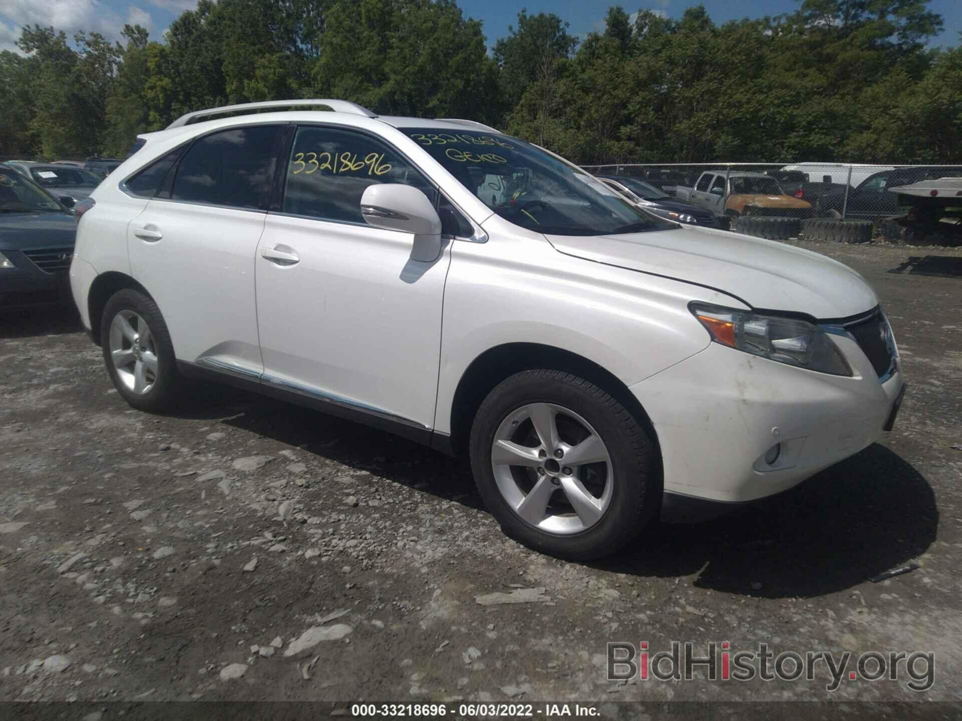 Photo 2T2BK1BA5BC114689 - LEXUS RX 350 2011