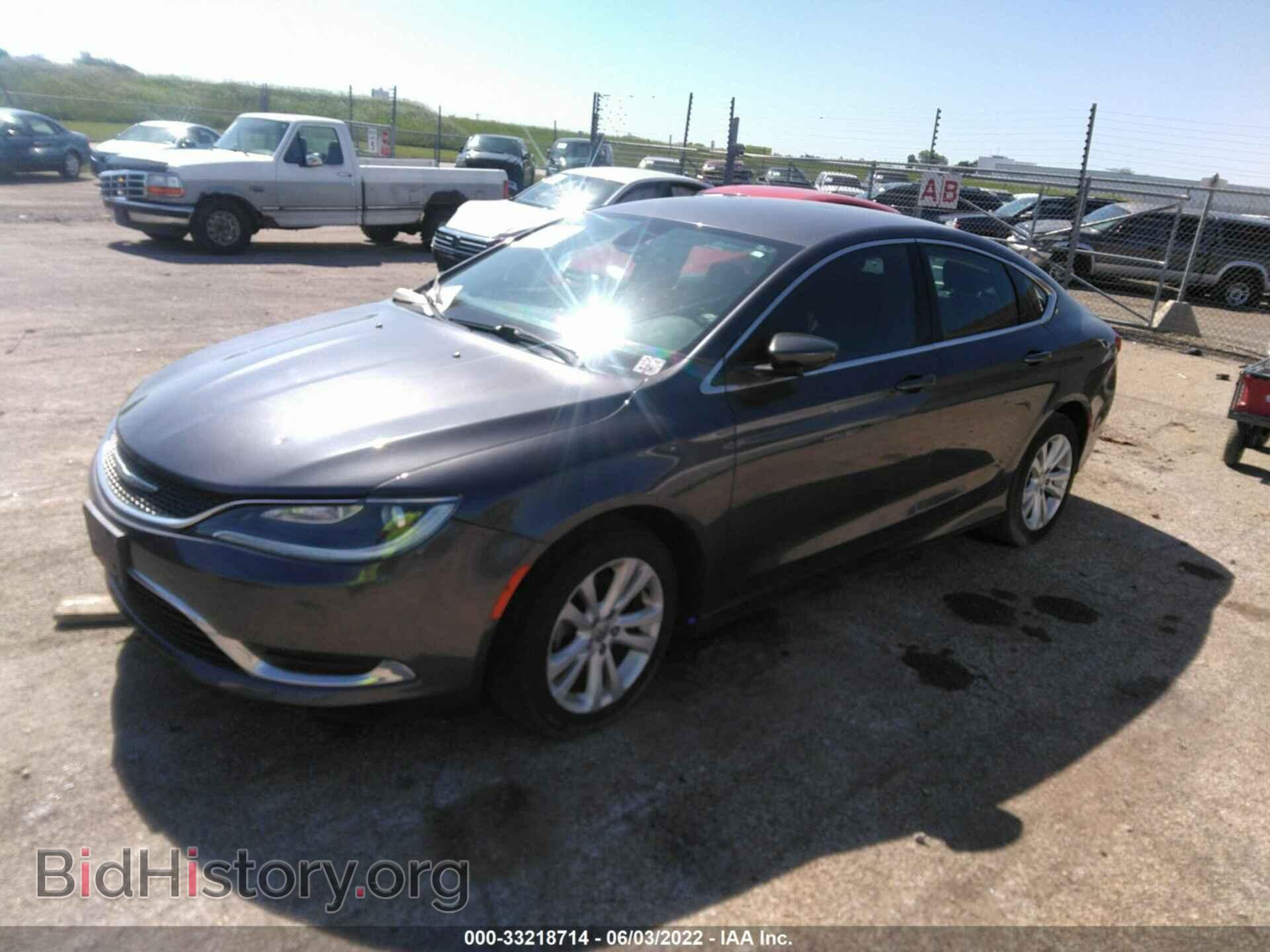2016 CHRYSLER 200 - VIN: 1C3CCCAB3GN108216 - Фото 2