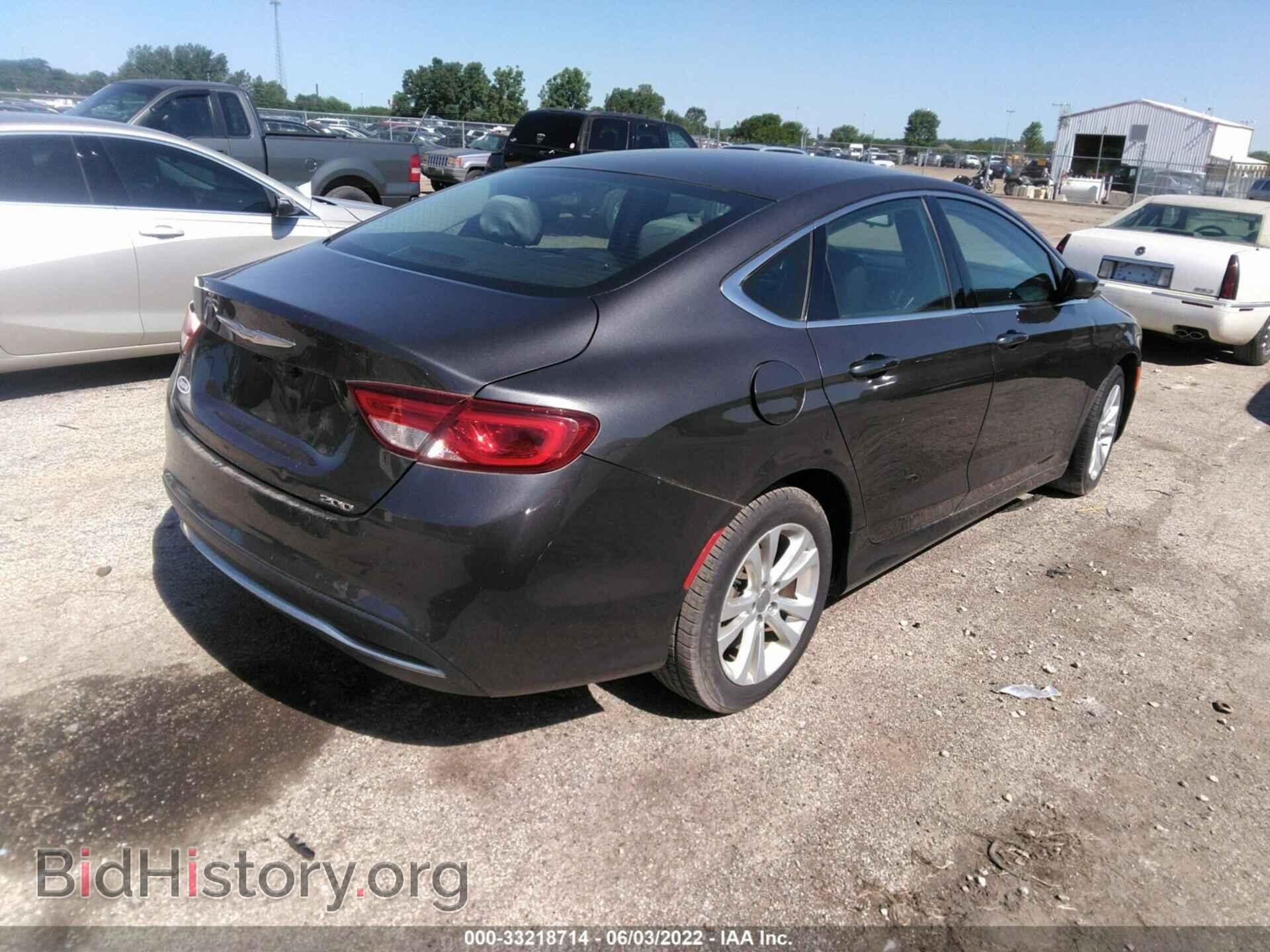 2016 CHRYSLER 200 - VIN: 1C3CCCAB3GN108216 - Фото 4