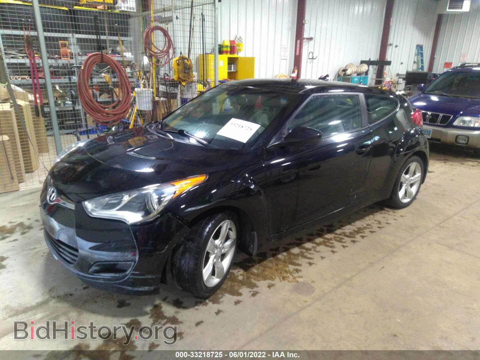 2012 HYUNDAI VELOSTER - VIN: KMHTC6AD3CU076846 - Фото 2
