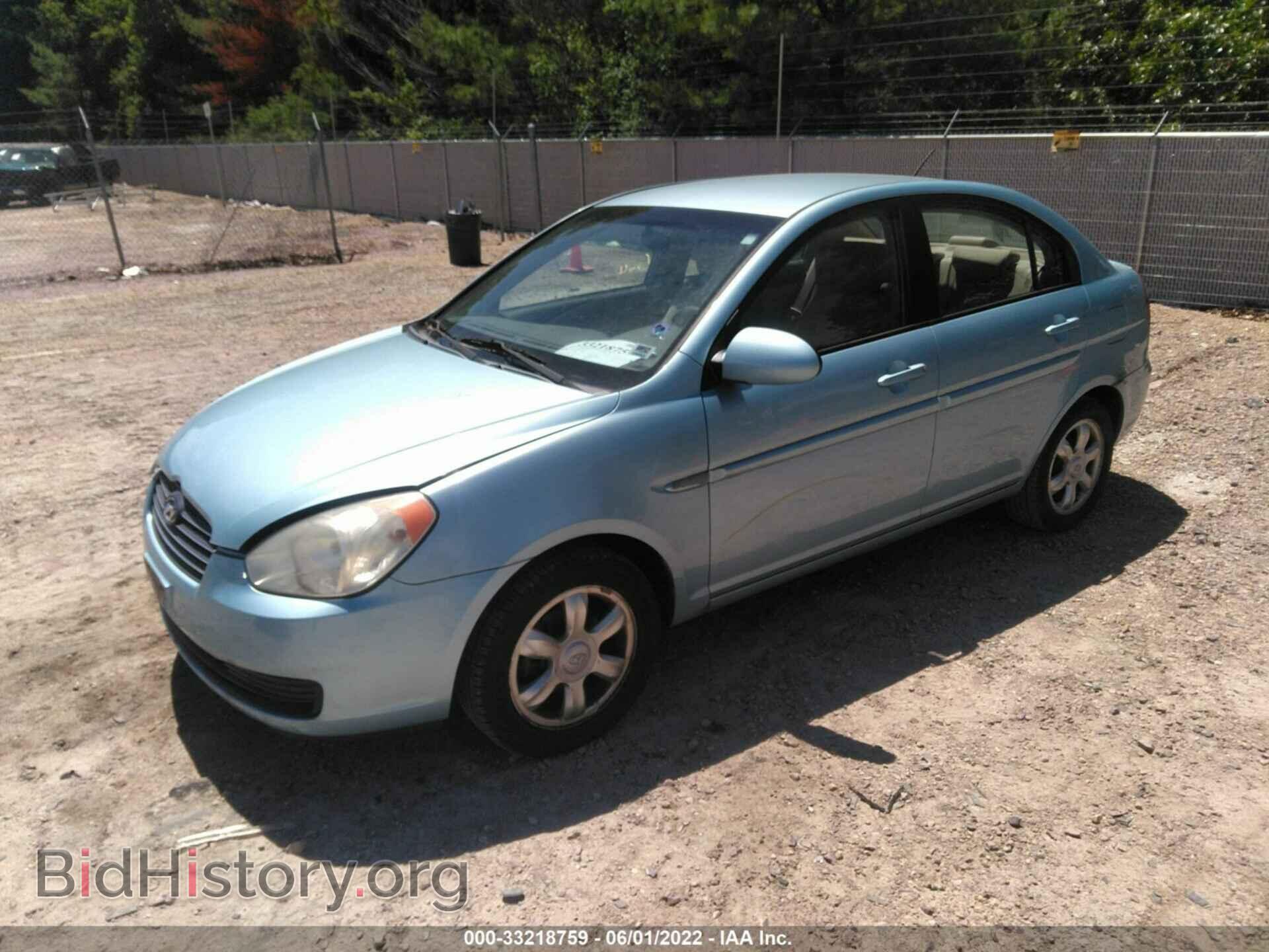 2006 HYUNDAI ACCENT - VIN: KMHCN46C86U053291 - Фото 2