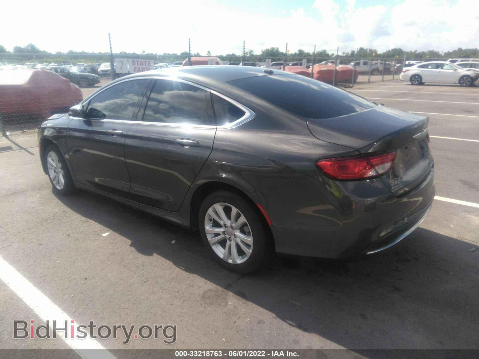 2015 CHRYSLER 200 - VIN: 1C3CCCAB3FN723993 - Фото 3