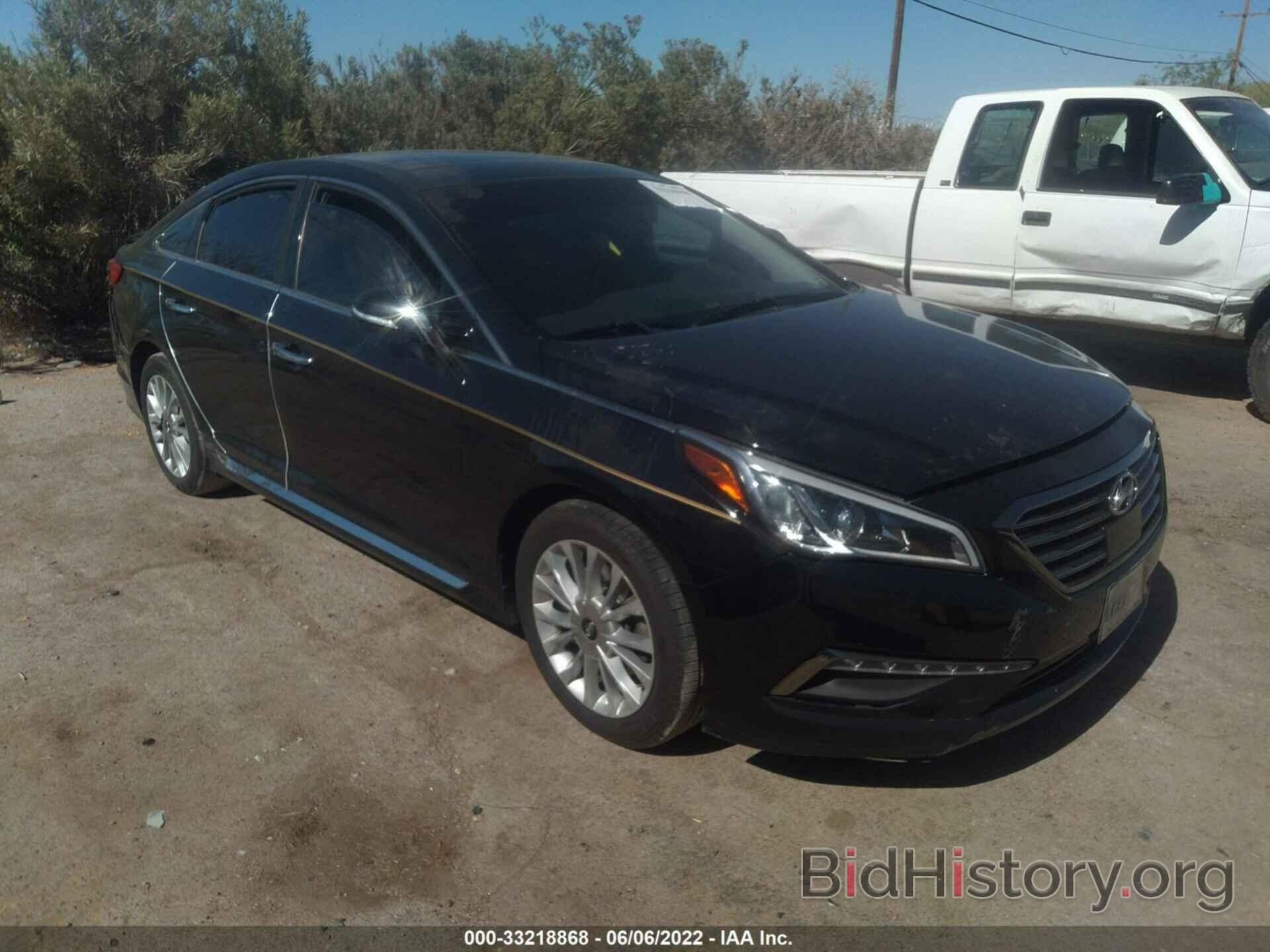 Photo 5NPE34AF9FH085083 - HYUNDAI SONATA 2015