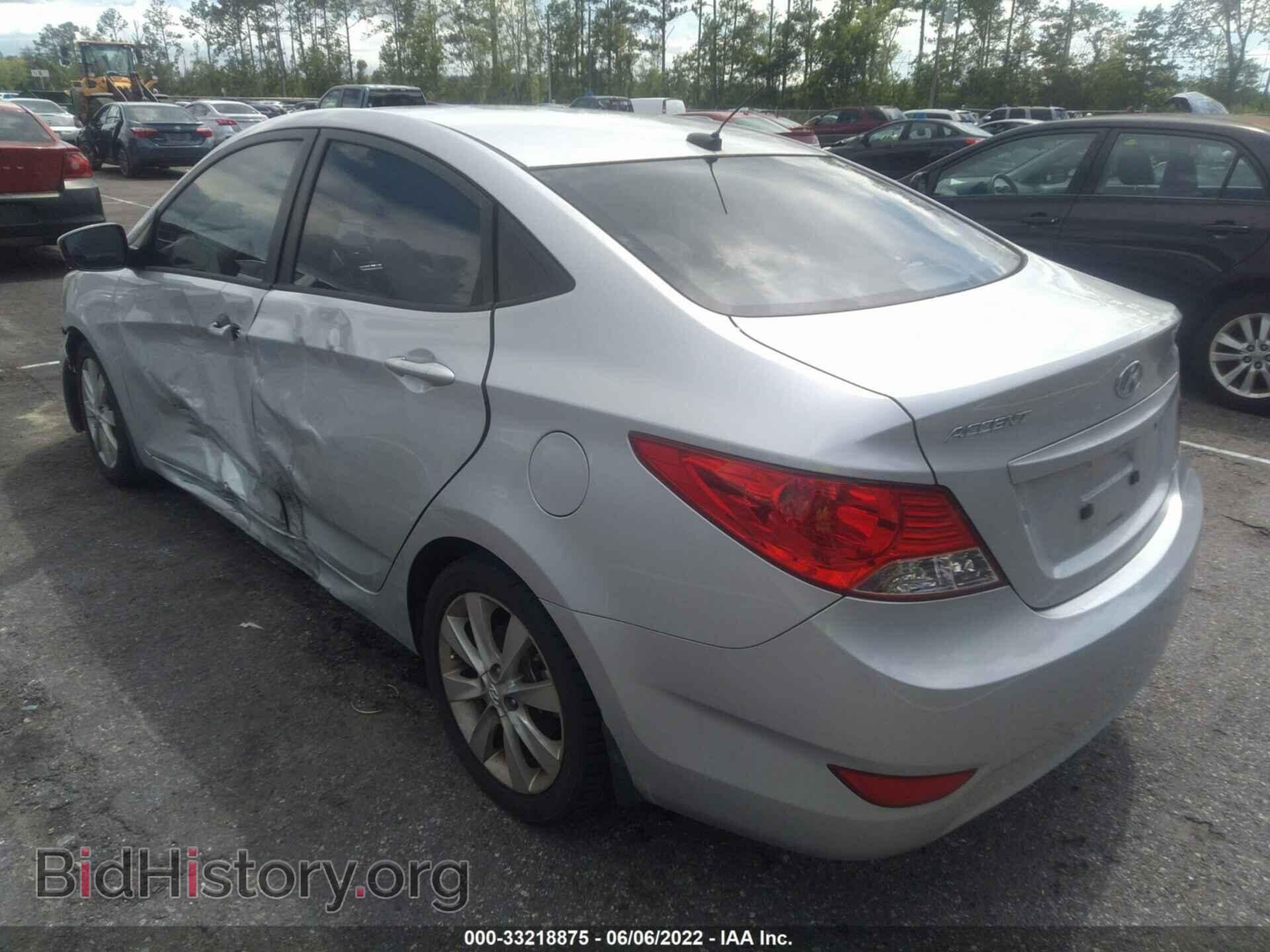 2012 HYUNDAI ACCENT - VIN: KMHCU4AE0CU194847 - Фото 3