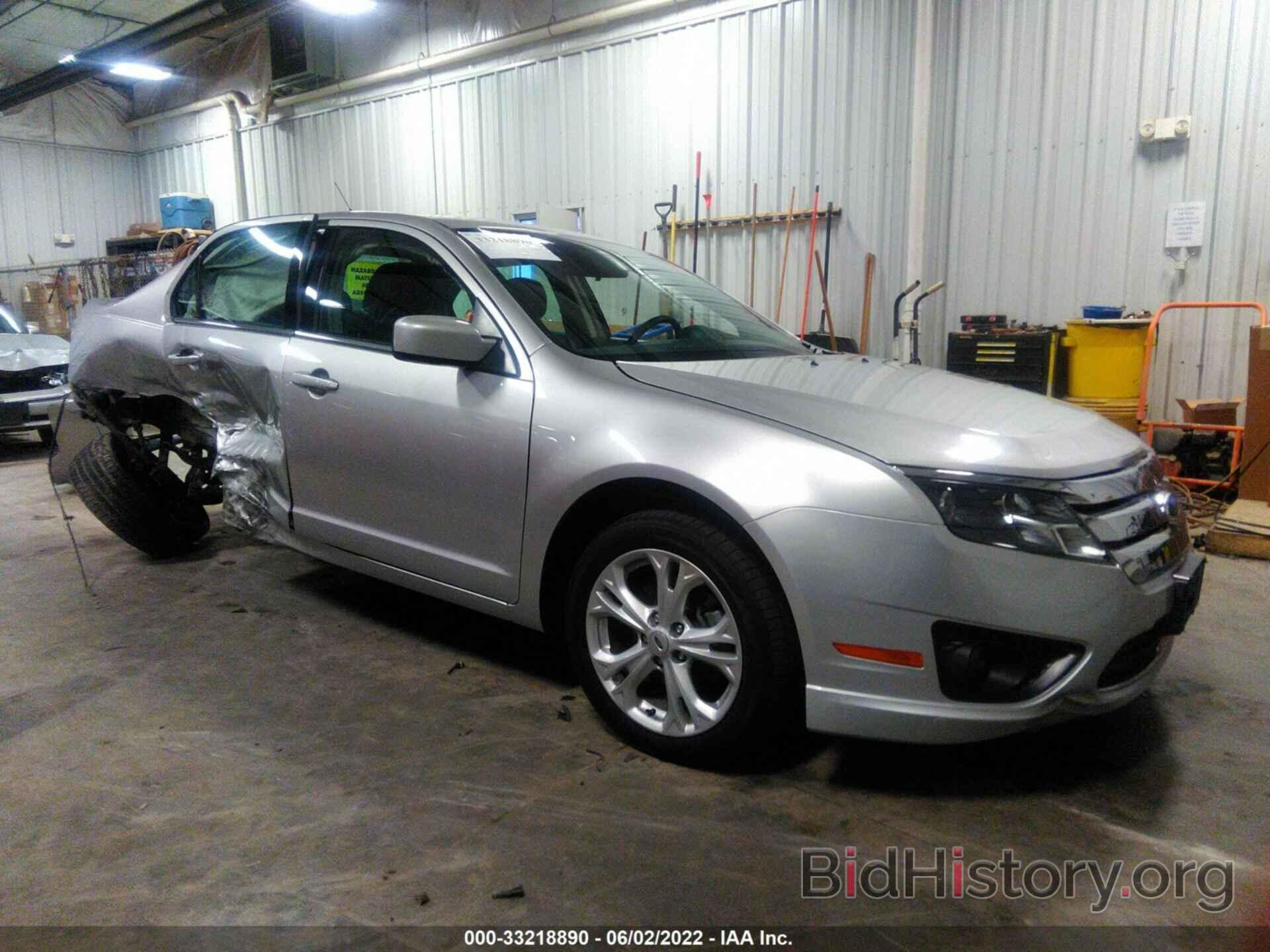 Photo 3FAHP0HG5CR180165 - FORD FUSION 2012