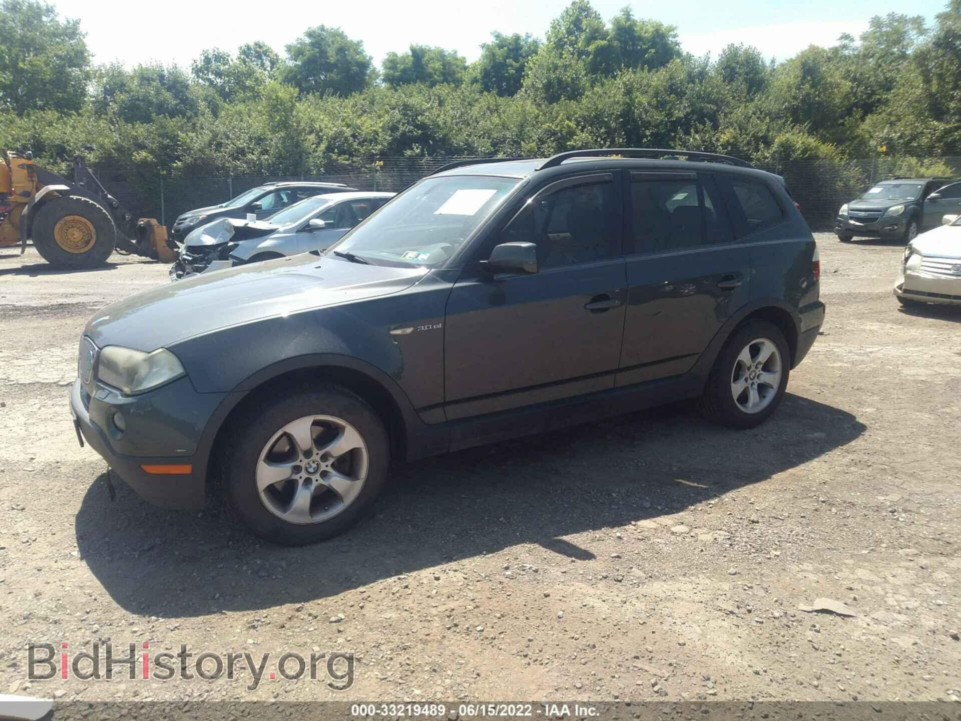 2007 BMW X3 - VIN: WBXPC93447WF05688 - Фото 2