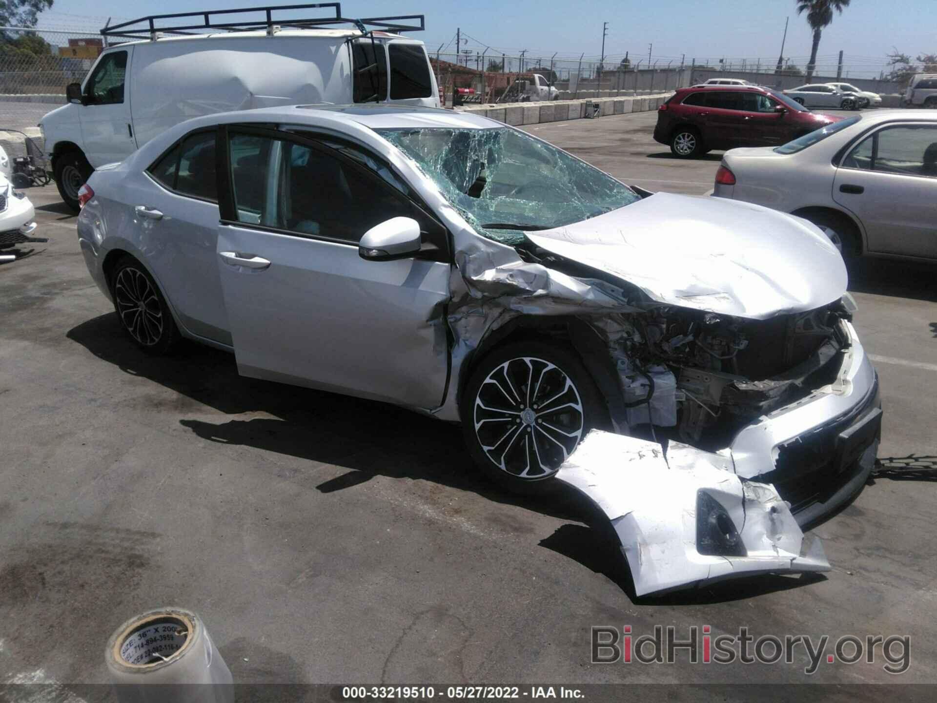 Photo 5YFBURHE6EP165484 - TOYOTA COROLLA 2014