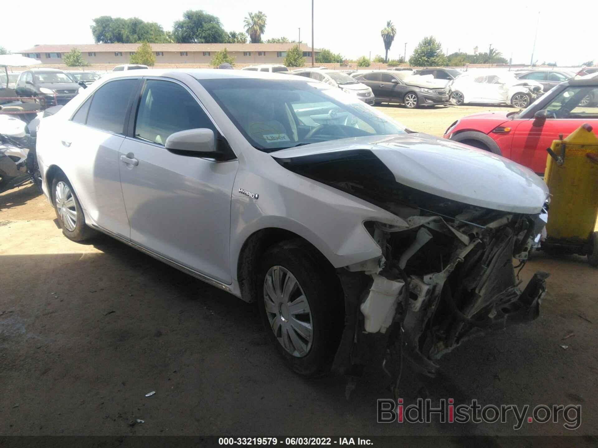 Photo 4T1BD1FK6CU042547 - TOYOTA CAMRY HYBRID 2012